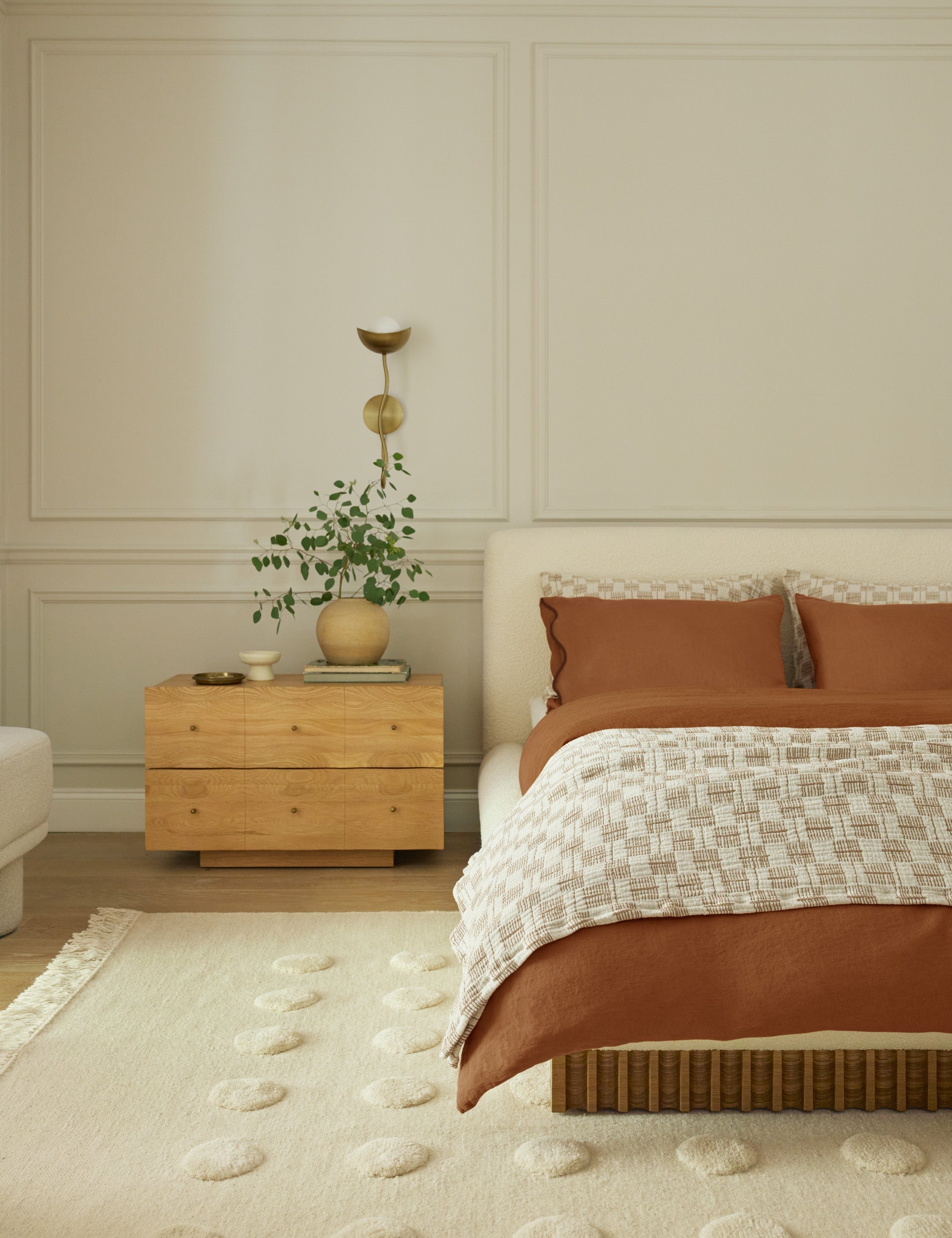 Lulu and Georgia Basketweave Cotton Blanket by Sarah Sherman Samuel - view 2