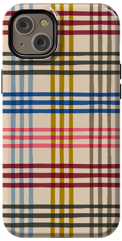 Casetry Colorful Plaid | Kitty and Vibe Holiday Case - view 8