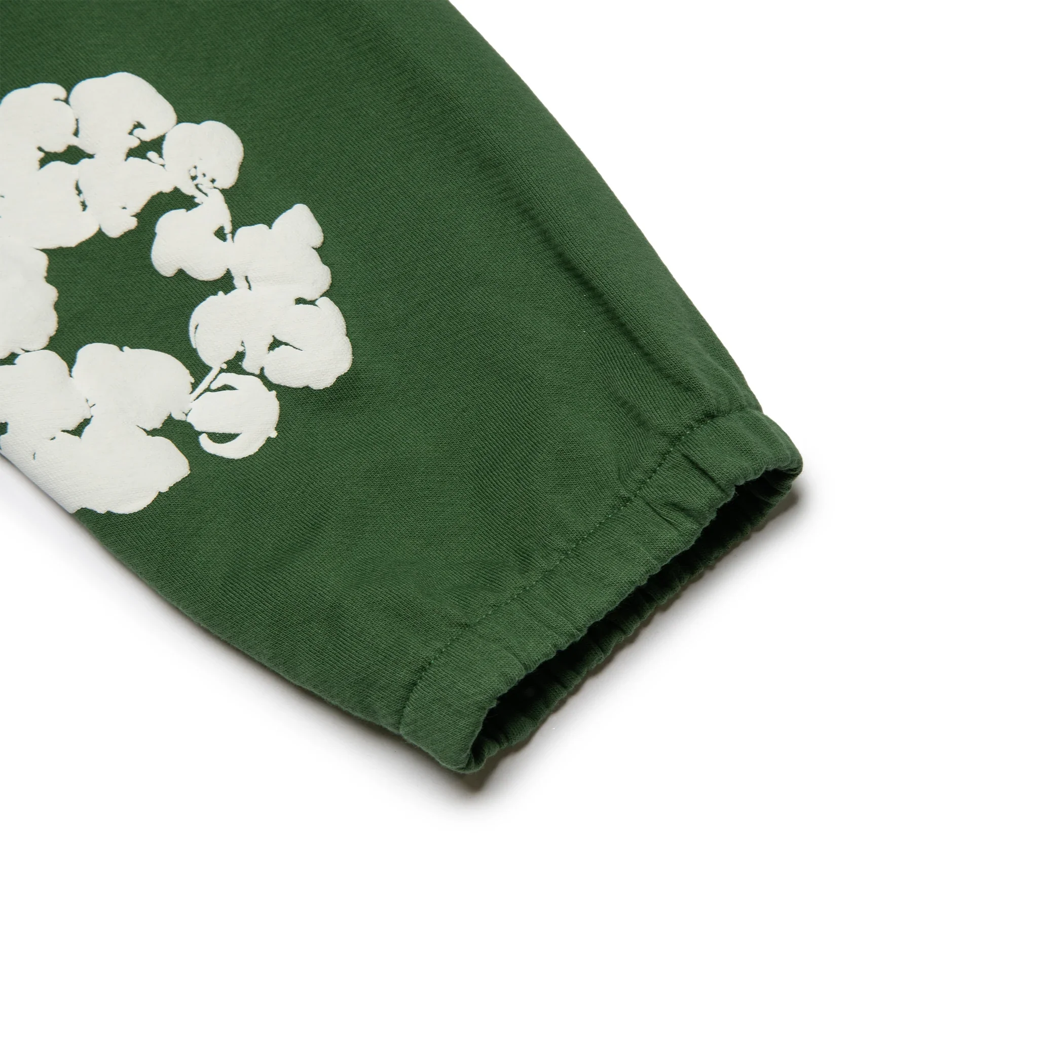 Denim Tears The Cotton Wreath Green Sweatpants - view 4