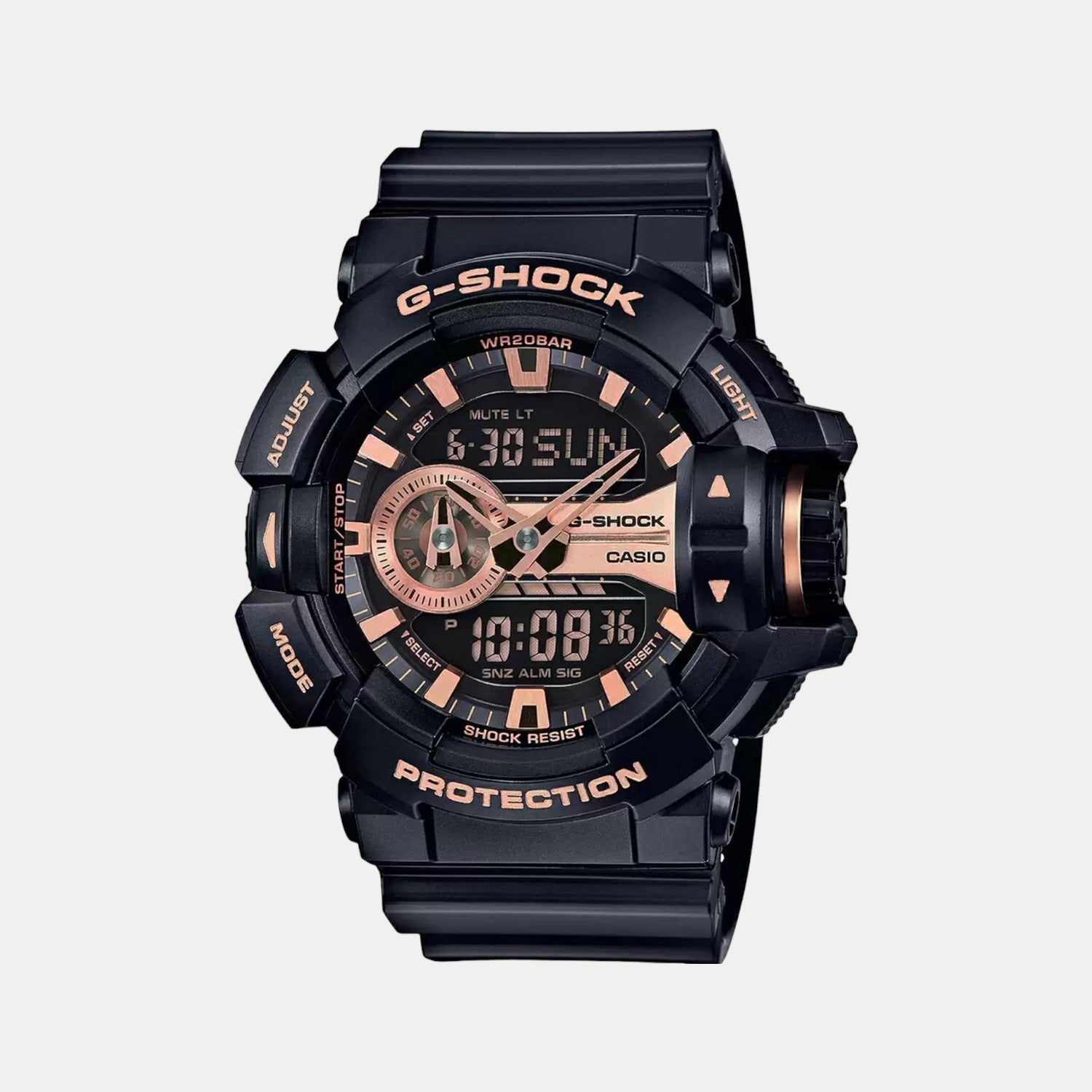 Casio G-Shock Men Quartz Black Dial Analog-Digital Resin Watch G650