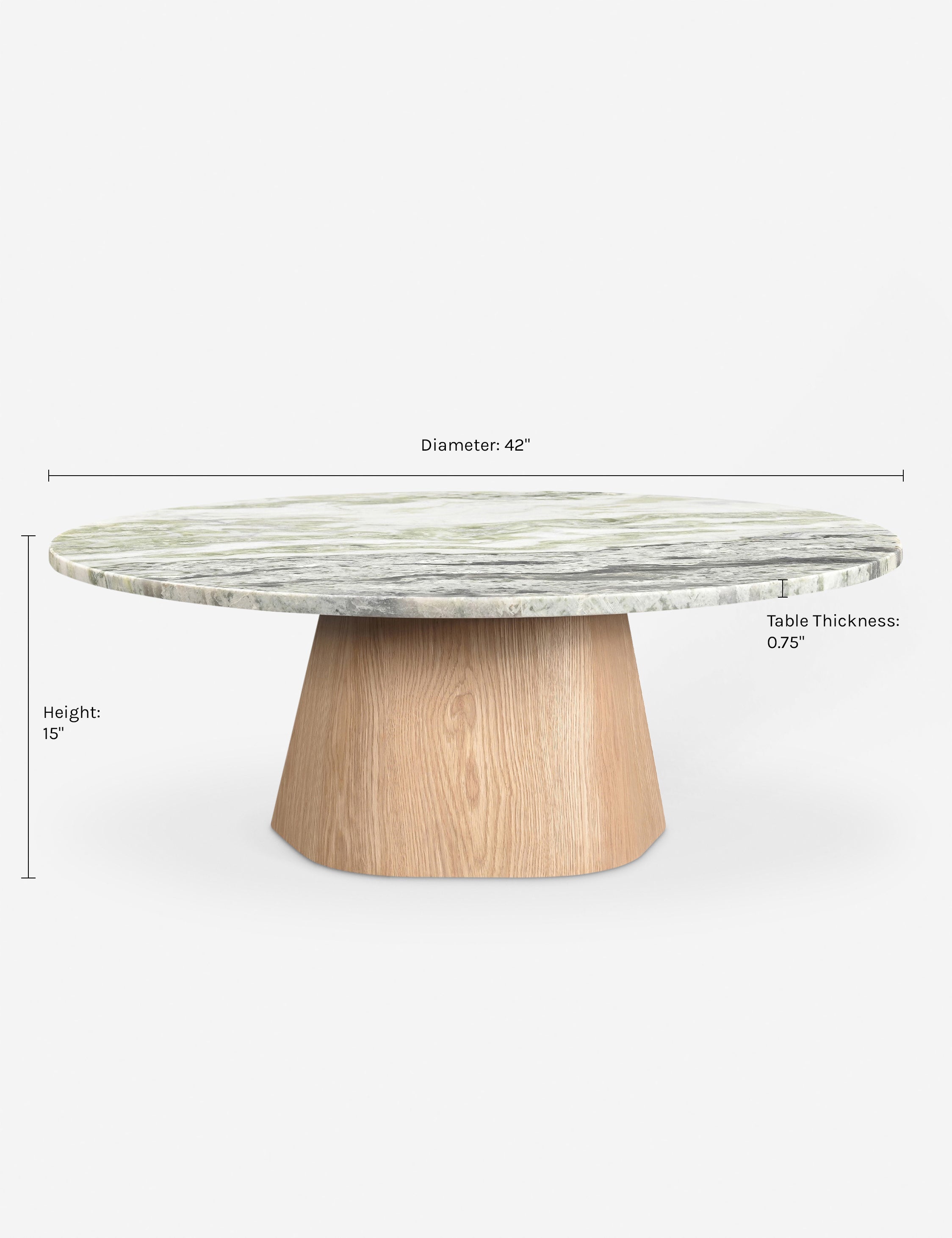 Lulu and Georgia Hendel Round Coffee Table - view 9