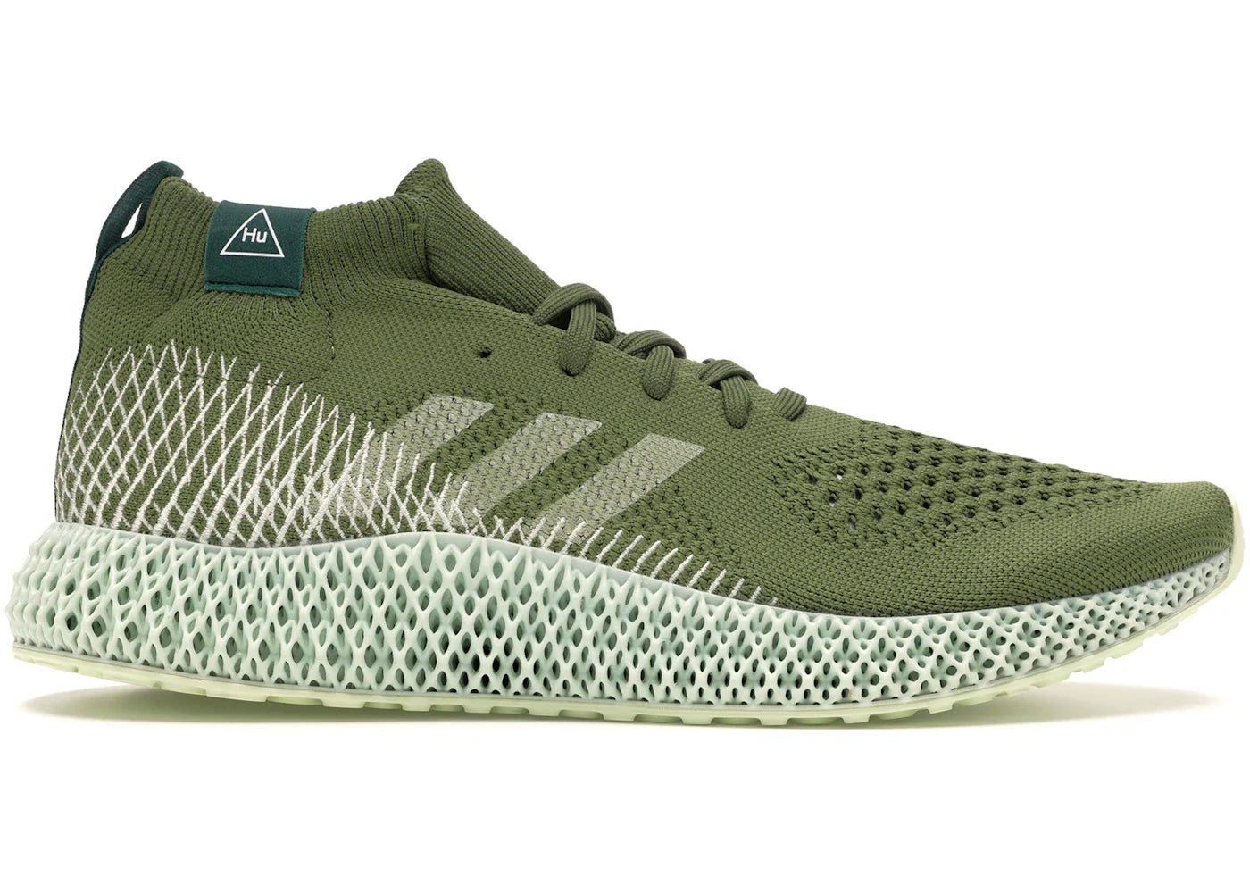adidas 4D Runner Pharrell Tech Olive - view 2