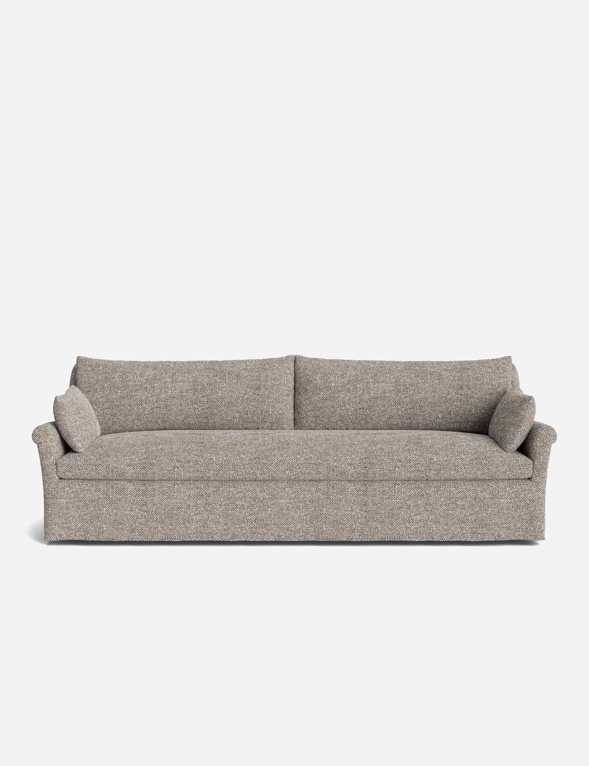 Lulu and Georgia Portola Rolled Arm Slipcover Sofa - view 197