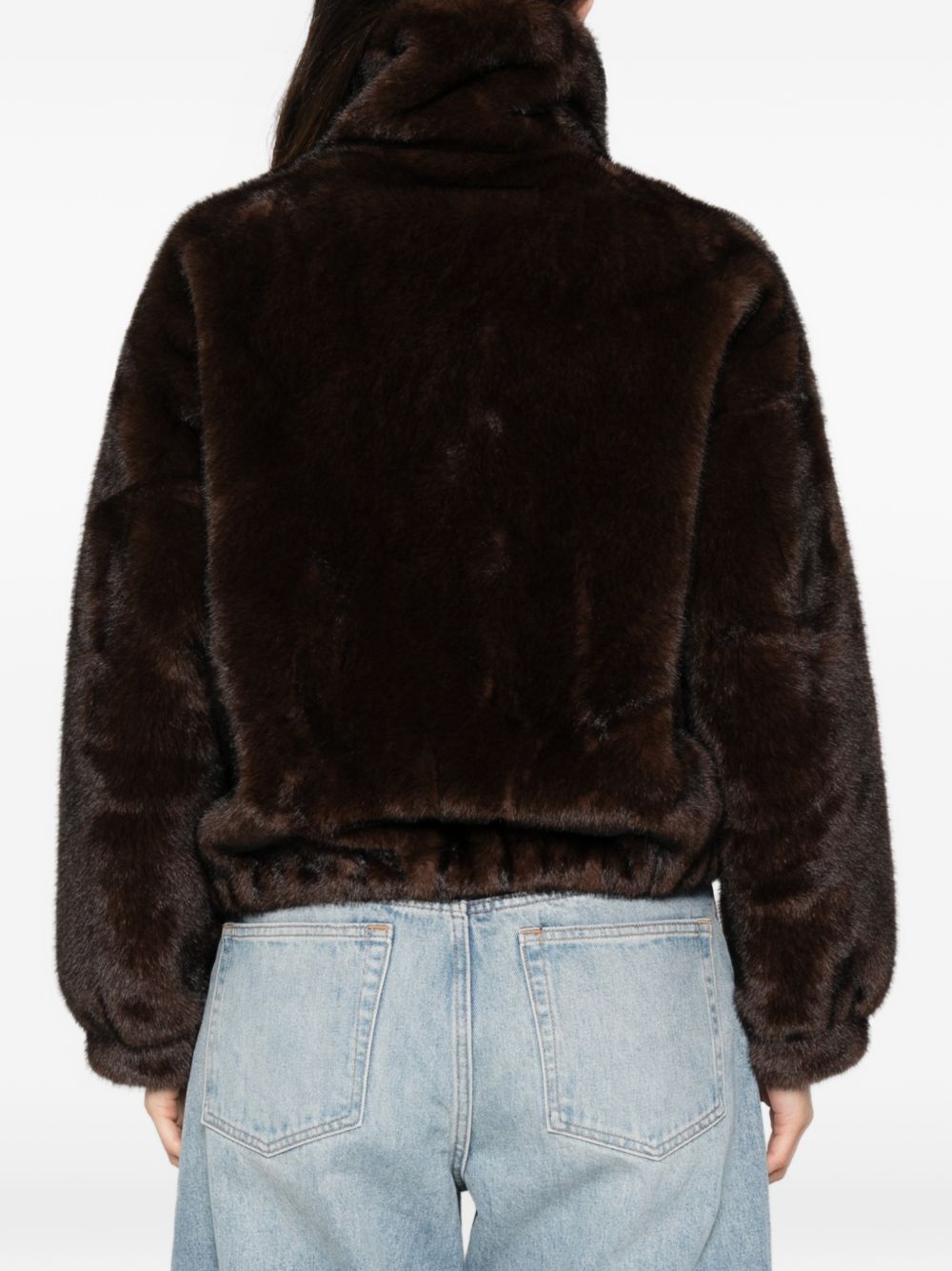 SOSUE Coats BROWN – Polyester 100 % - view 2