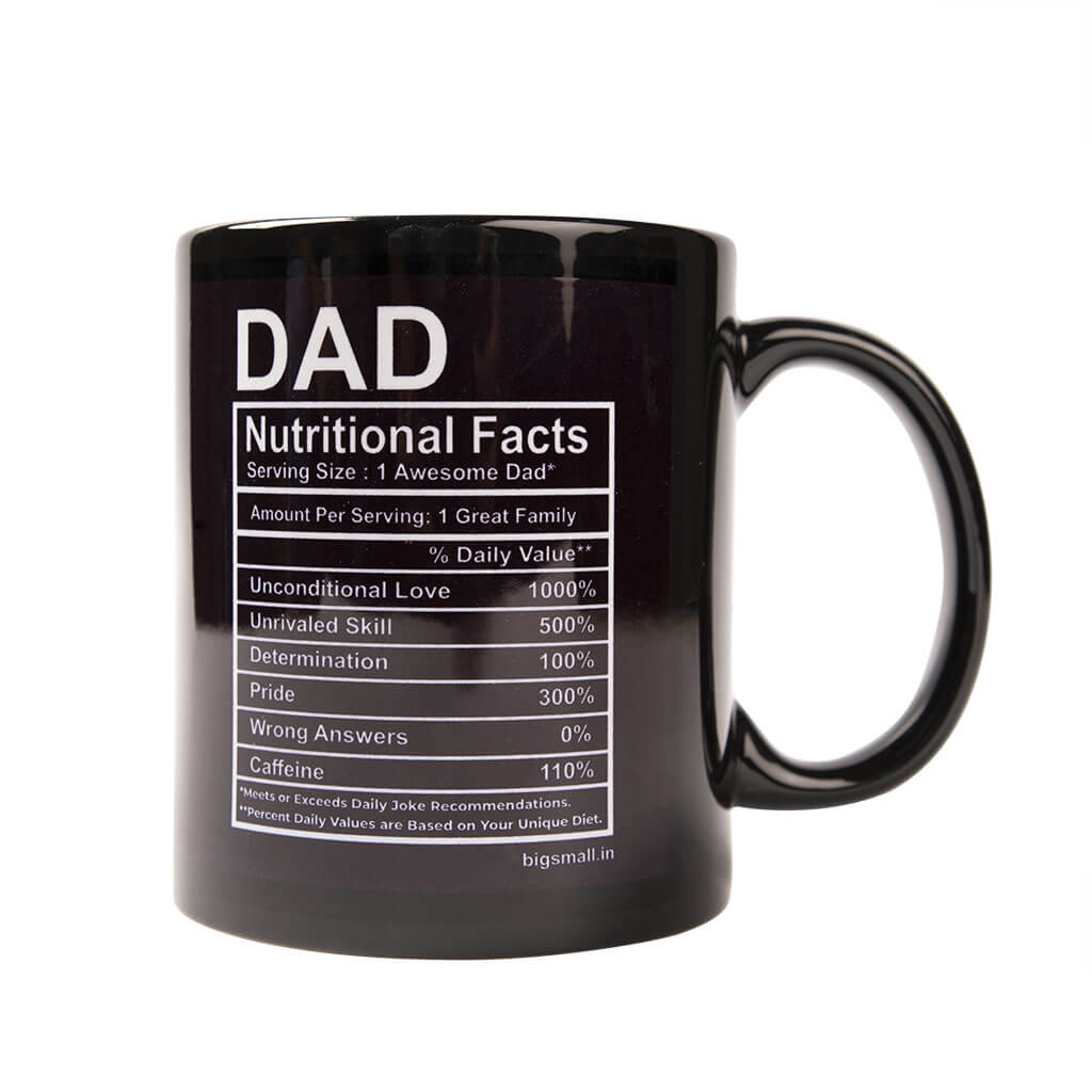 Bigsmall_piu Dad Nutritional Facts Mug - view 6