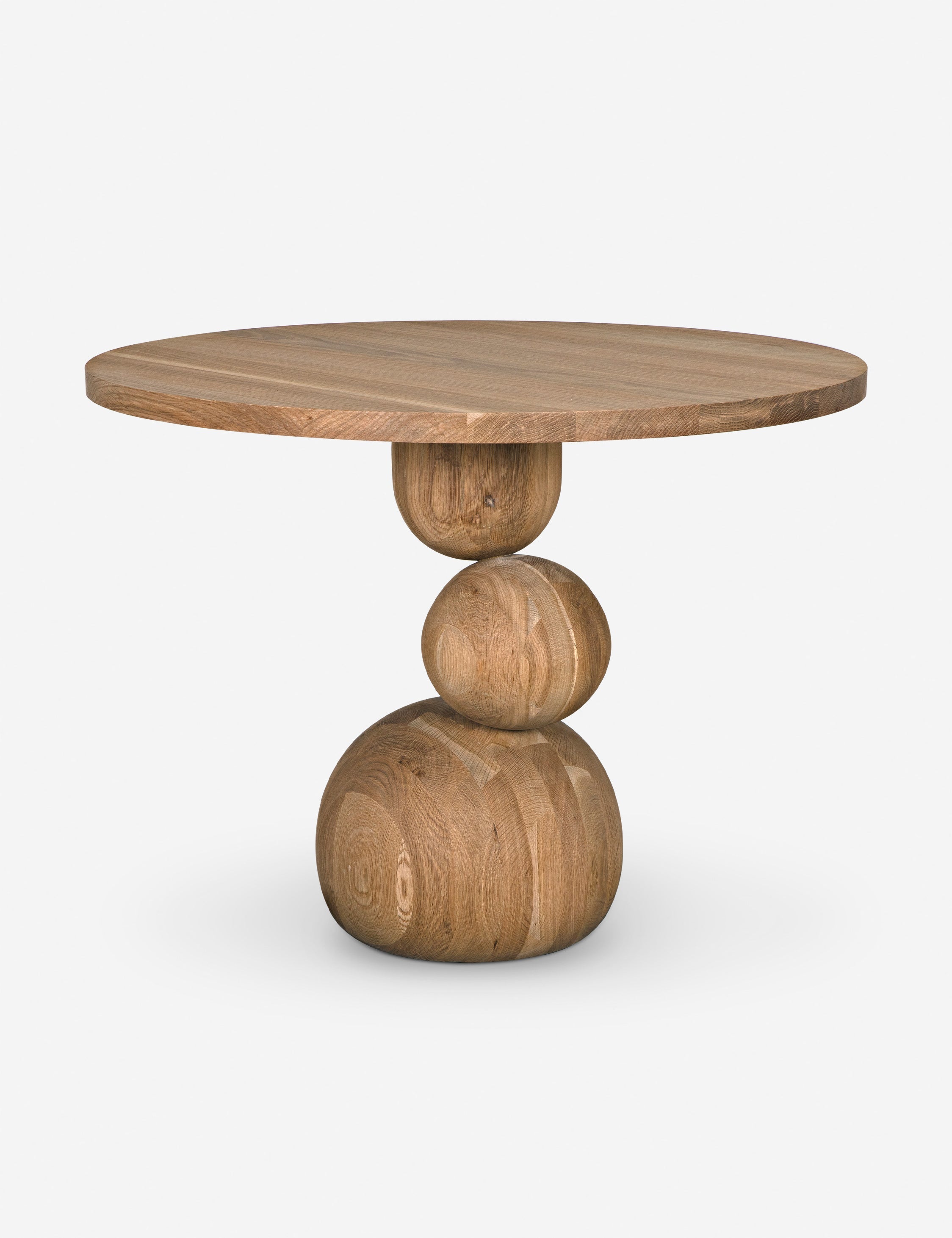 Lulu and Georgia Roark Round Dining Table – Natural Oak