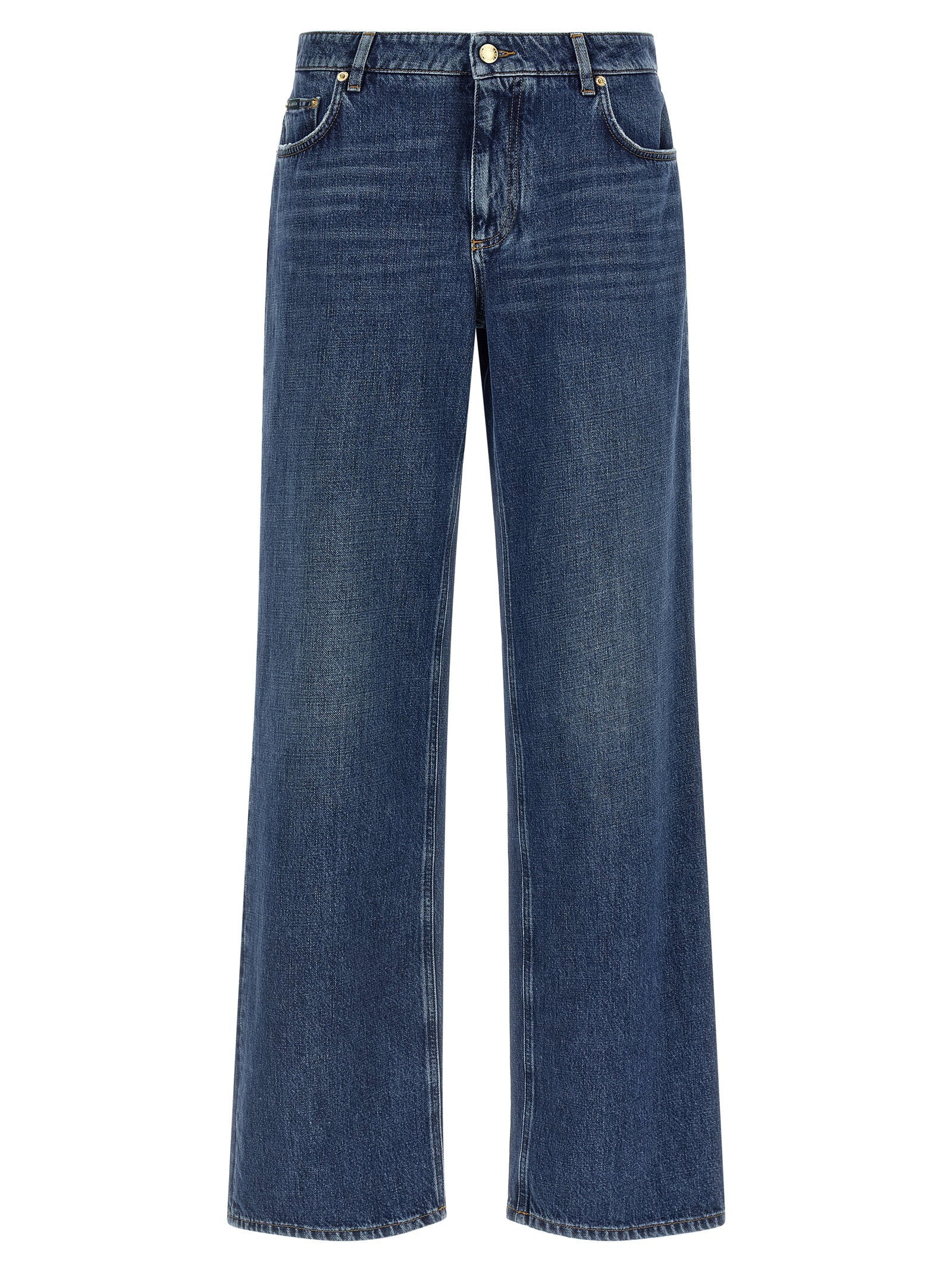 Dolce & Gabbana Wide Leg Jeans – 100% cotton