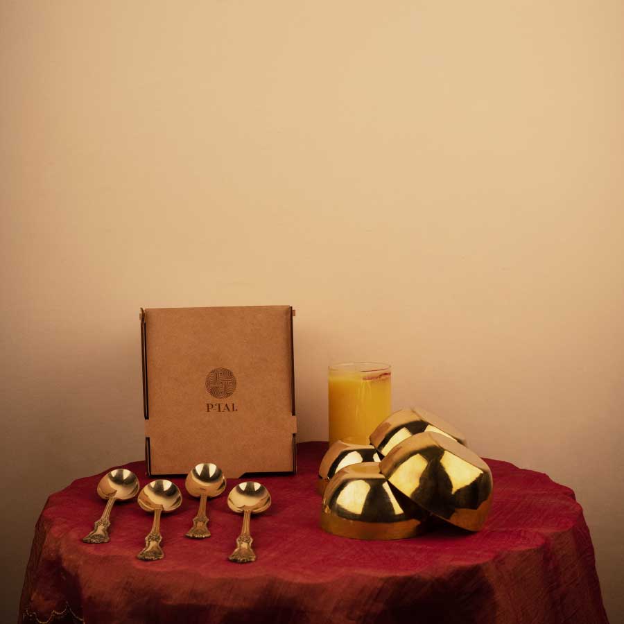 P-TAL Katori/Bowl set in Gift Box (set of 4)