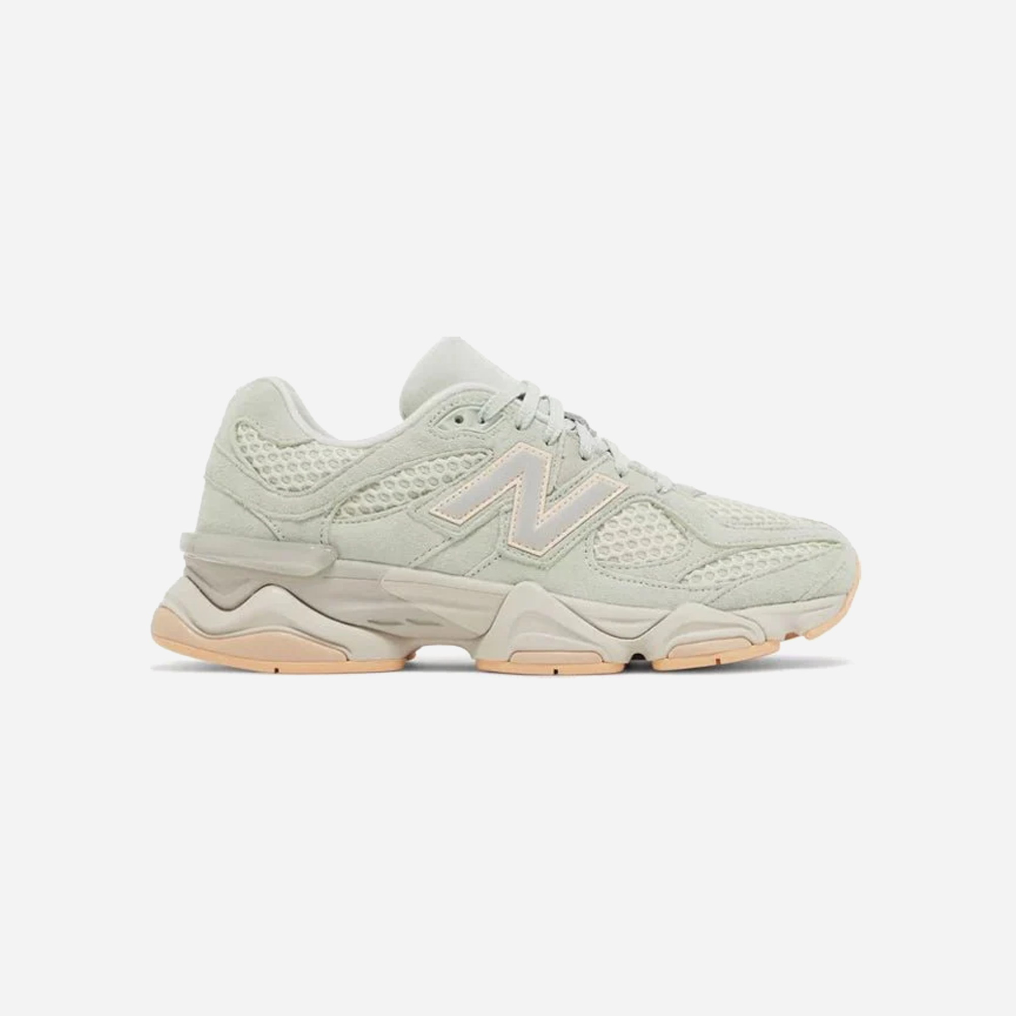 New Balance 9060 The Whitaker Group Missing Pieces Silver Moss Green