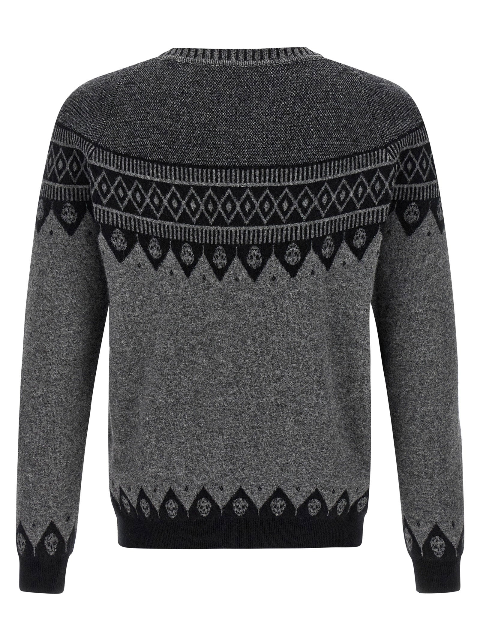 Alexander McQueen Skull Sweater – 100% wool - view 2