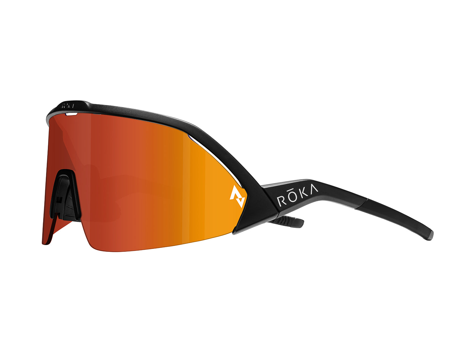 ROKA LTD Matador AIR STRAVA LTD – Matte Black Frame - Fire Mirror Lens - view 2