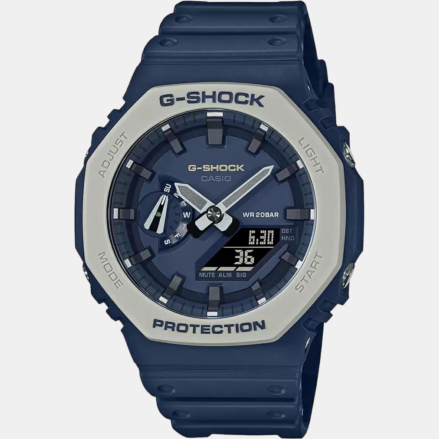 Casio G-Shock Men Quartz Black Dial Analog-Digital Resin Watch G1088 - view 2