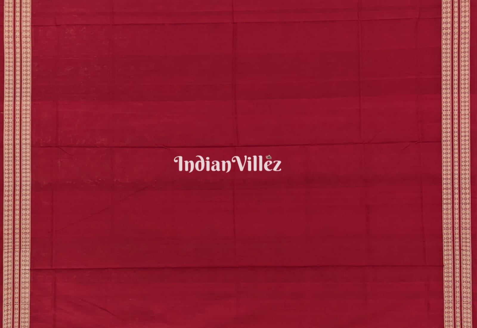 IndianVillèz Peach Black Peacock Sambalpuri Ikat Silk Pastel Saree - view 6