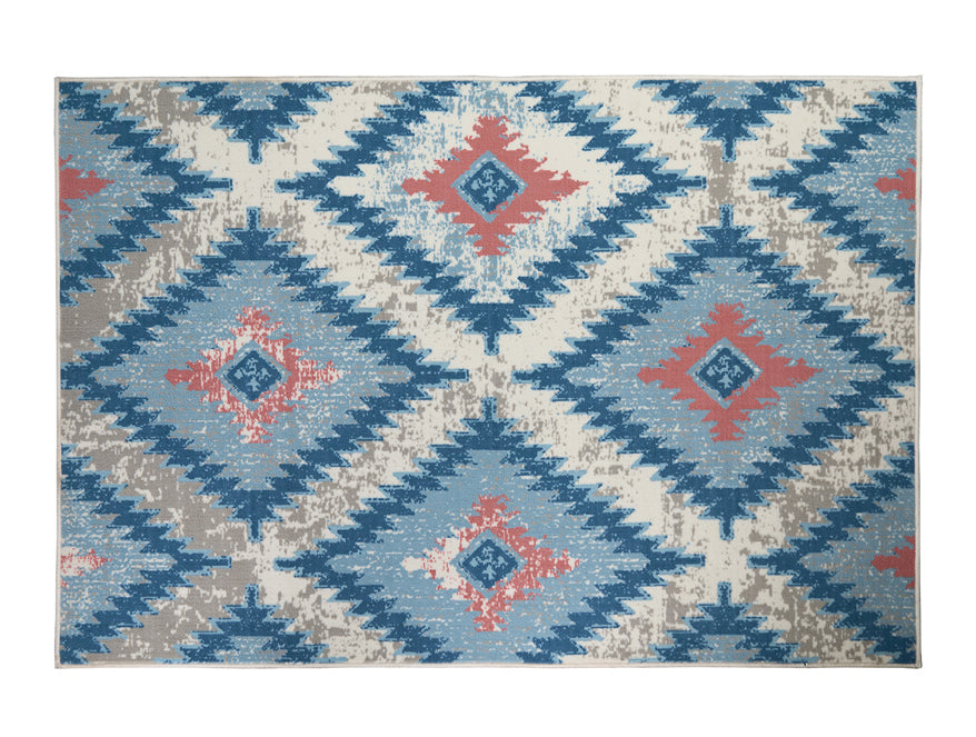 Spaces India Anti Skid Teal Wonder Full Carpet By Welspun - view 2