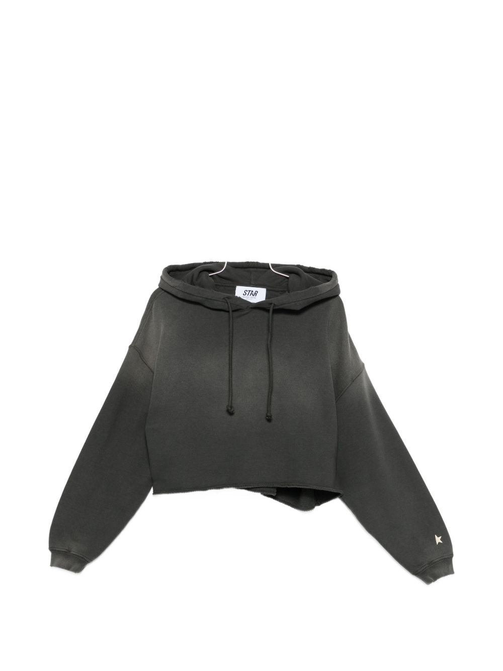 Golden Goose Cotton cropped hoodie – COTTON 100%