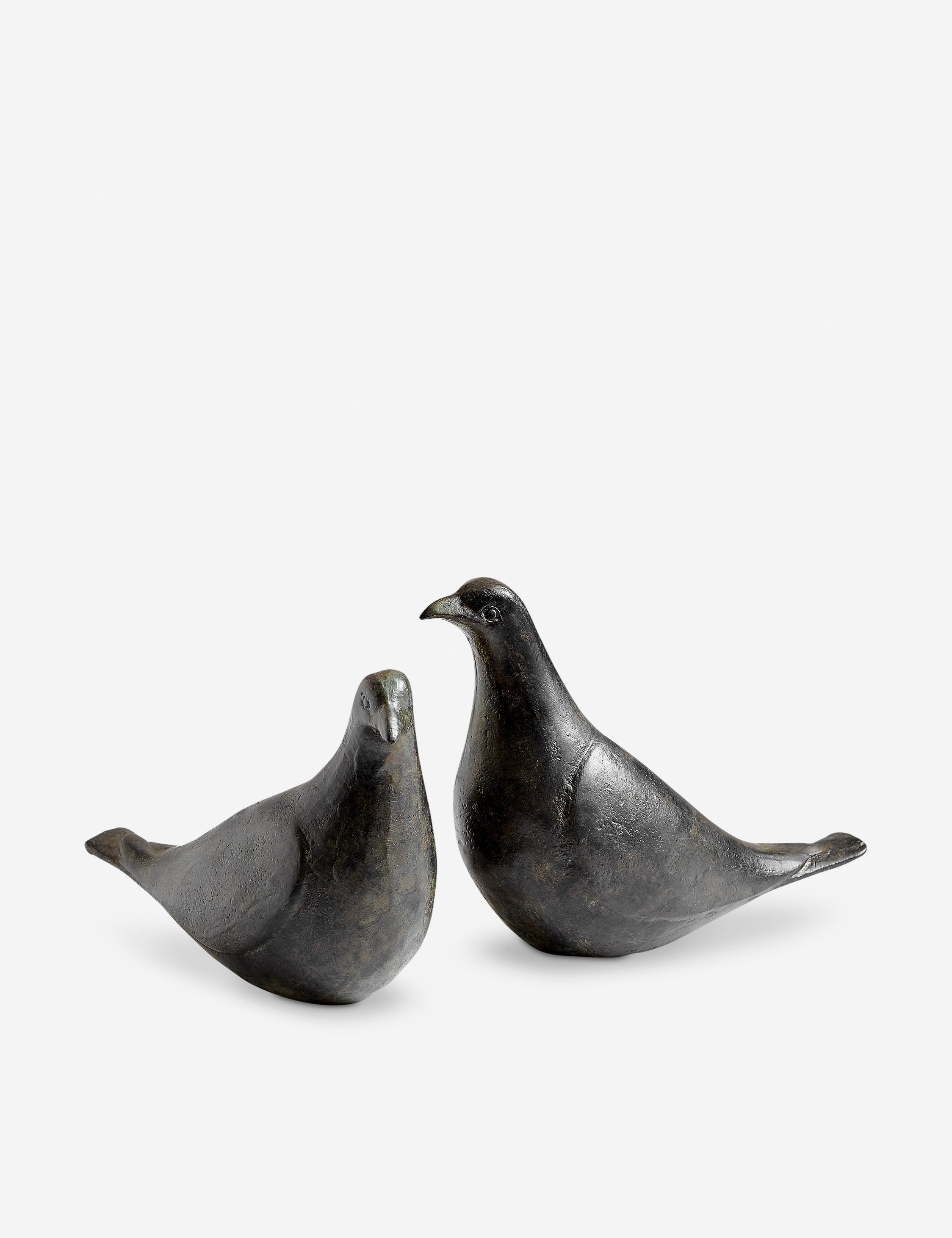 Cozza doves set – Lulu and Georgia Cozza Doves (Set of 2) – Oiled Bronze