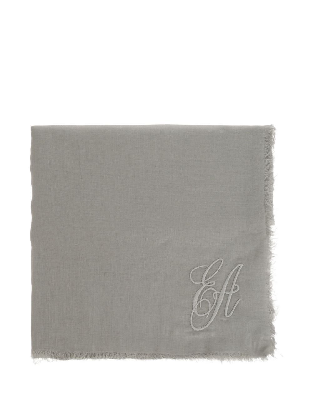 Emporio Armani Scarfs WHITE – 10% Cashmere, 90% Modal