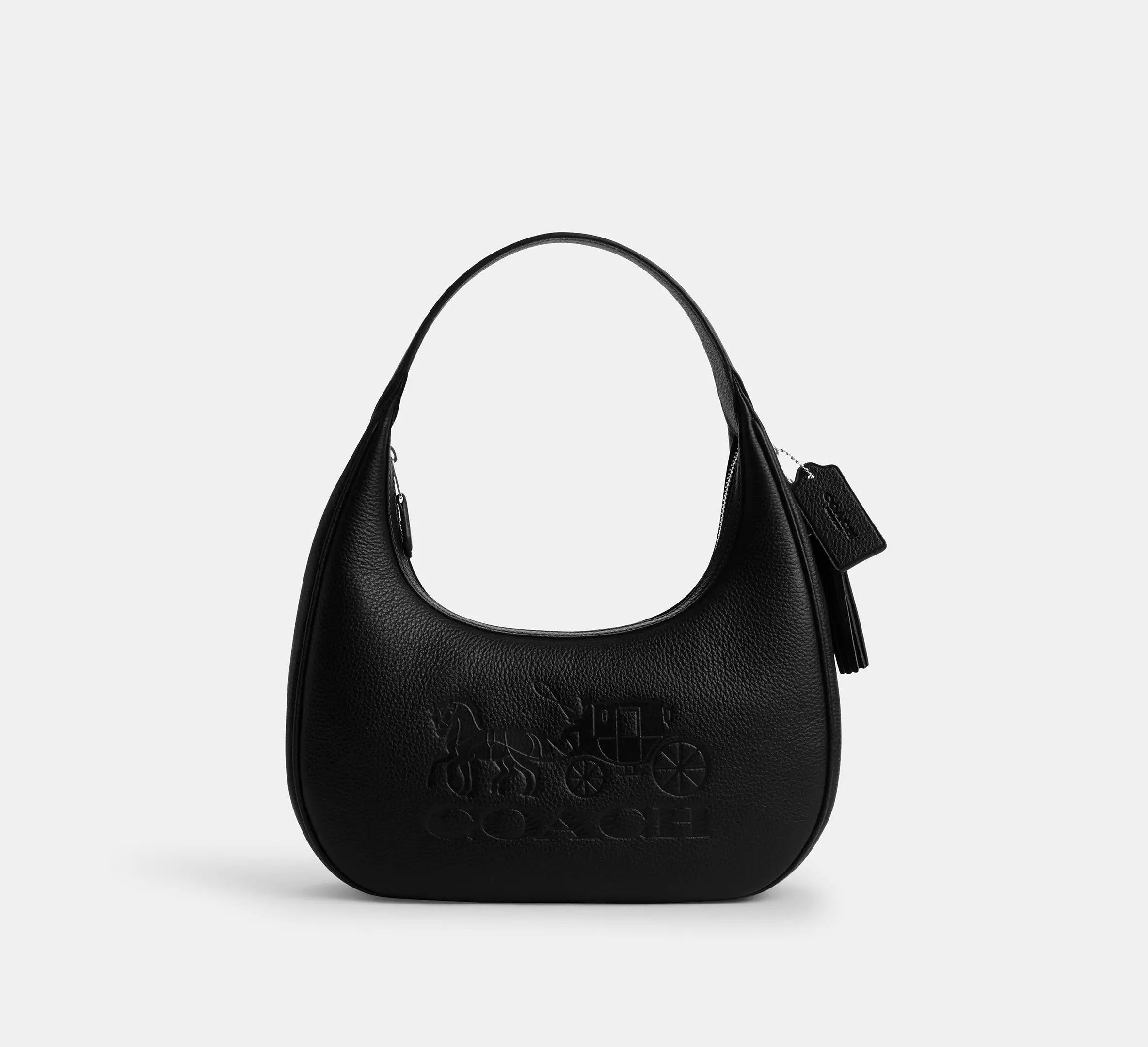 HYPE ELIXIR Coach Carmen Shoulder Bag Black