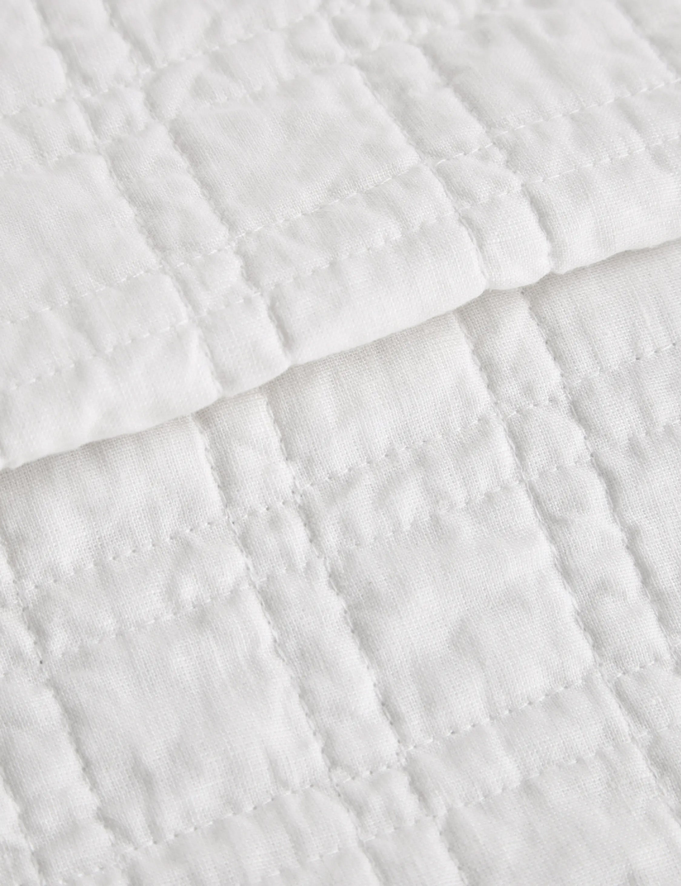 Lulu and Georgia Owen Linen Cotton Coverlet by Pom Pom at Home - view 10