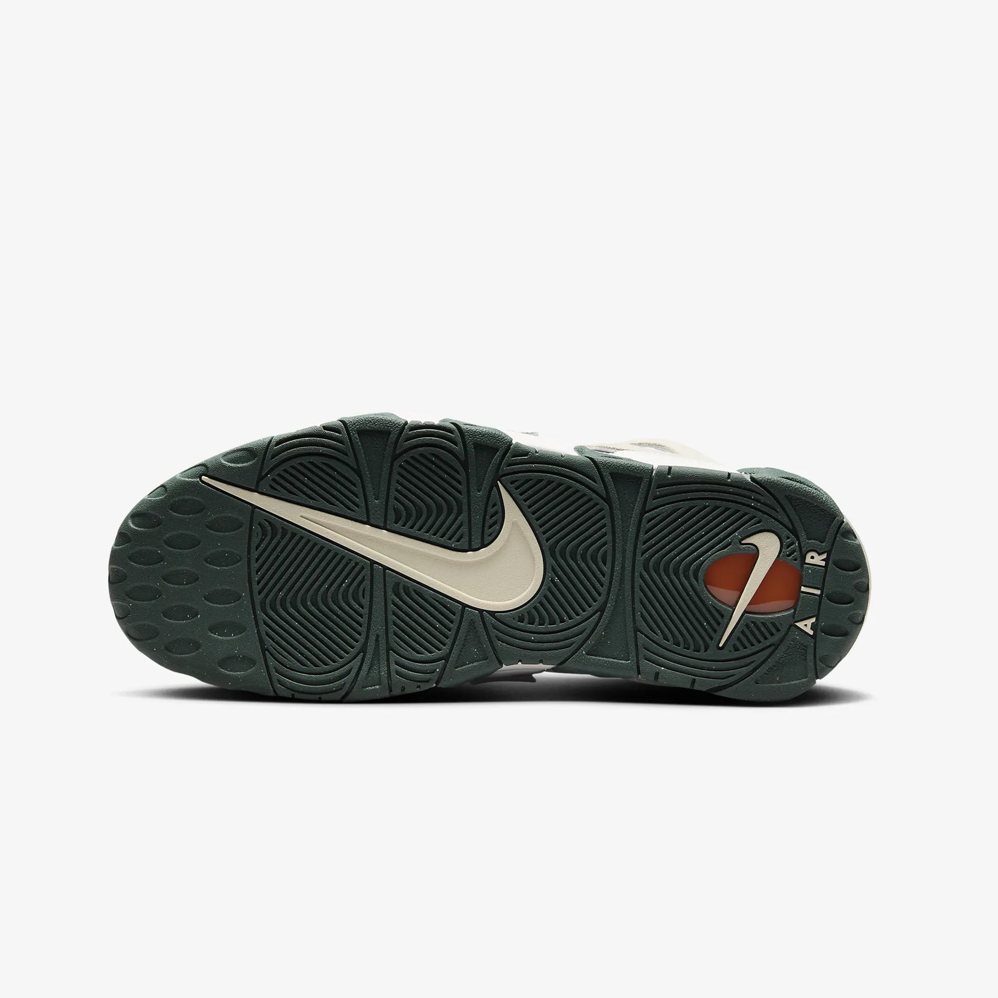 Nike | AIR MORE UPTEMPO '96 { WHITE/SEA GLASS-VINTAGE GREEN - view 6