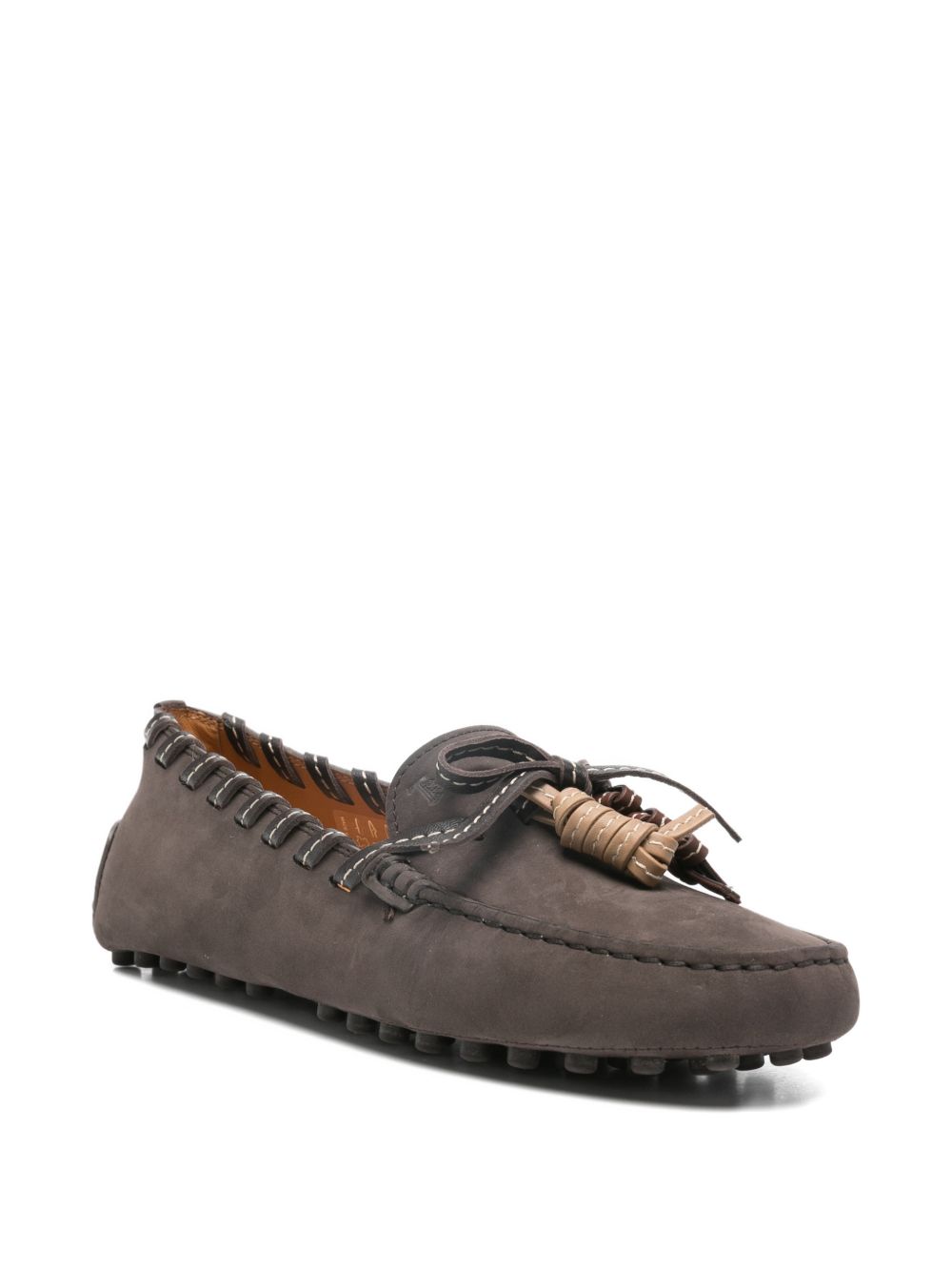 Tod'S Gommino suede leather loafers - view 2