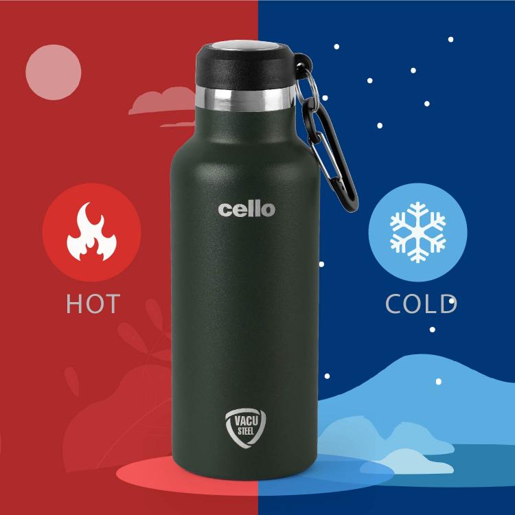 Cello Duro Hector Flask, Vacusteel Water Bottle - view 39