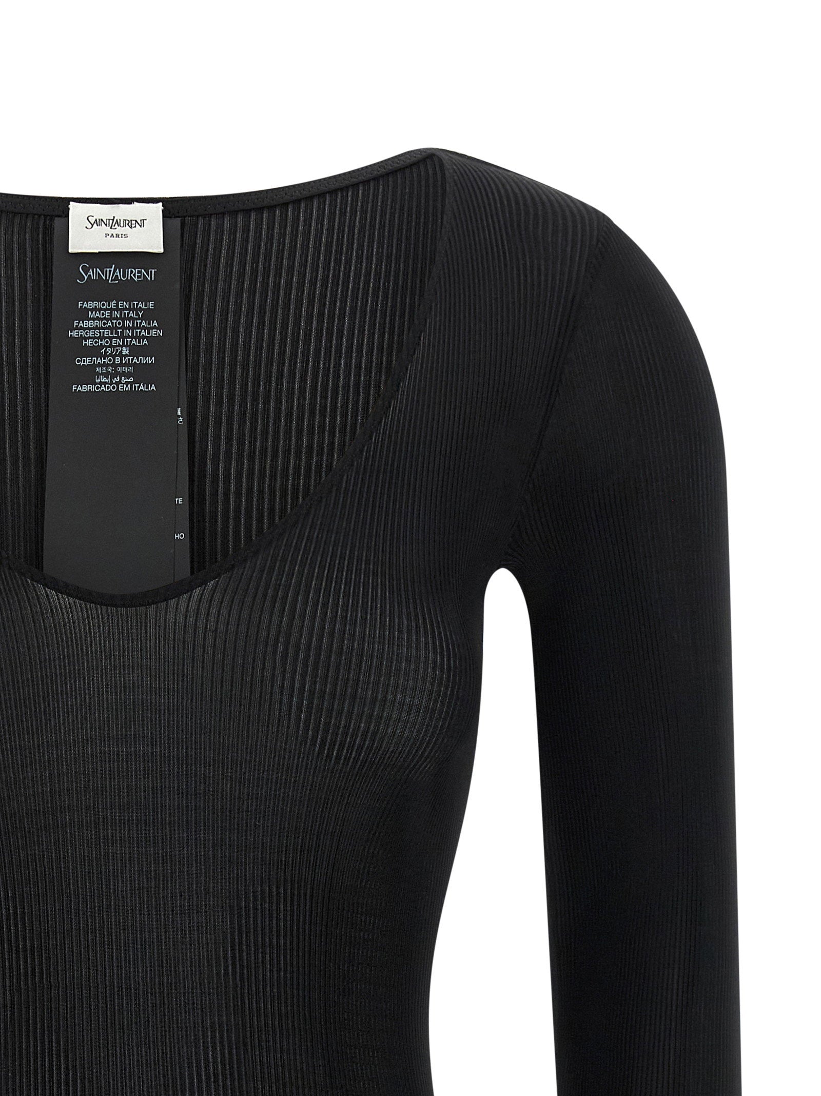 Saint Laurent Cassandre Top – 100% silk - view 3