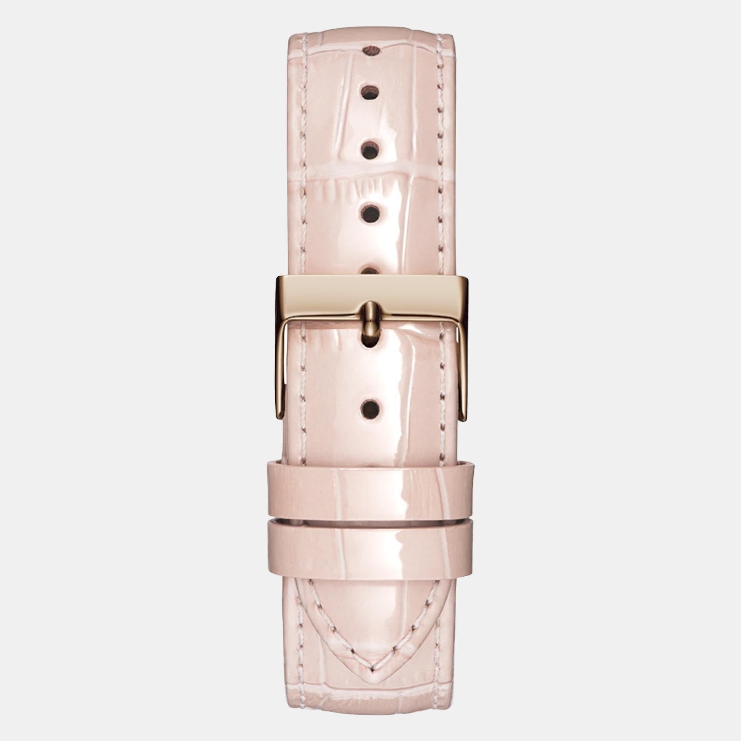Guess Dress Women Quartz Rose Gold Dial Analog Leather Watch GW0032L2 - view 2
