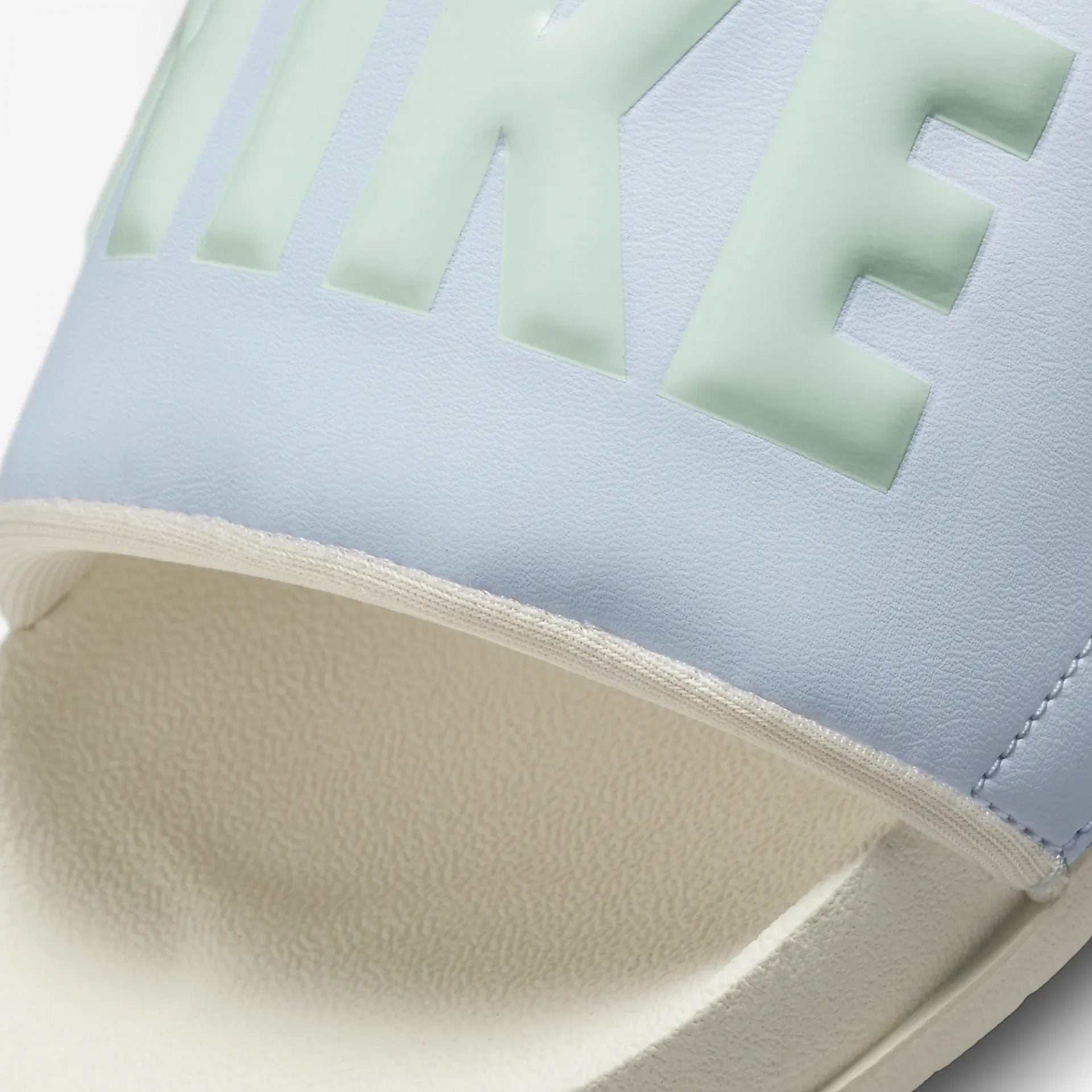 Nike | OFFCOURT SLIDES { PHANTOM/BARELY GREEN