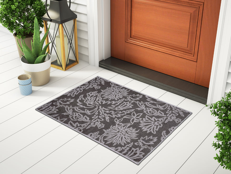 Spaces India Welspun Ethan Polyester Foot Mats Large-Mole