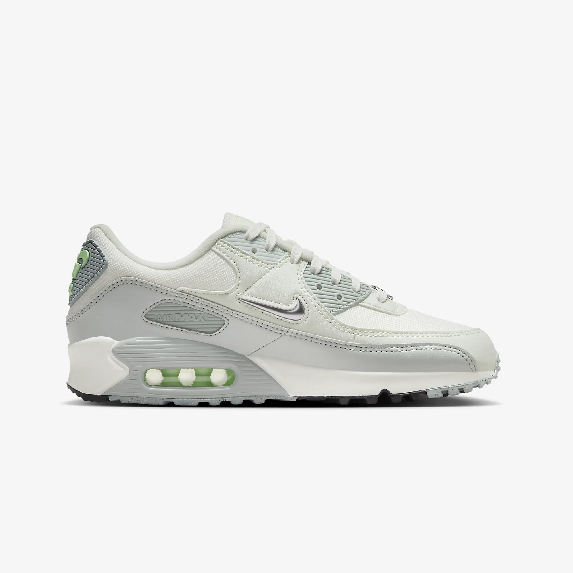 Nike | AIR MAX 90 SE { SAIL/METALLIC SILVER-SEA GLASS