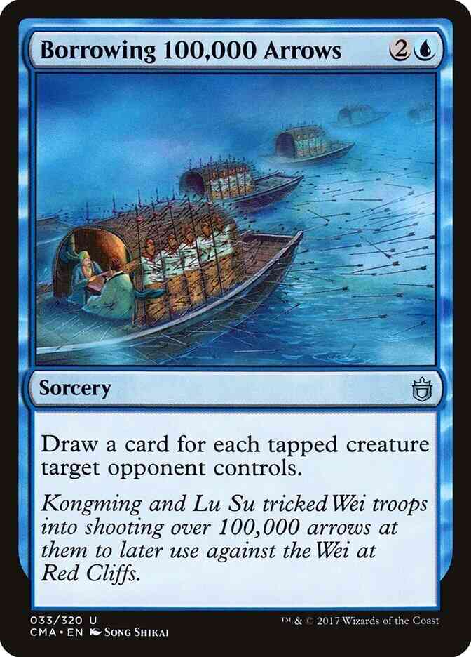 000 arrows 33 – Magic Borrowing 100,000 Arrows [33] [Commander Anthology] [Non-Foil]