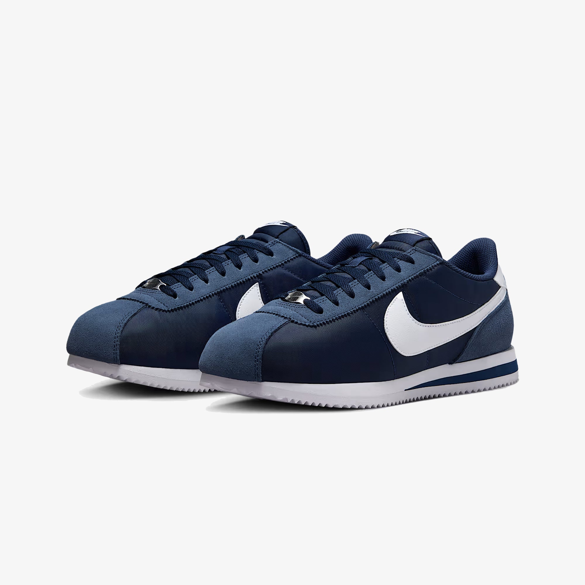 Nike | CORTEZ TXT { MIDNIGHT NAVY/WHITE - view 3