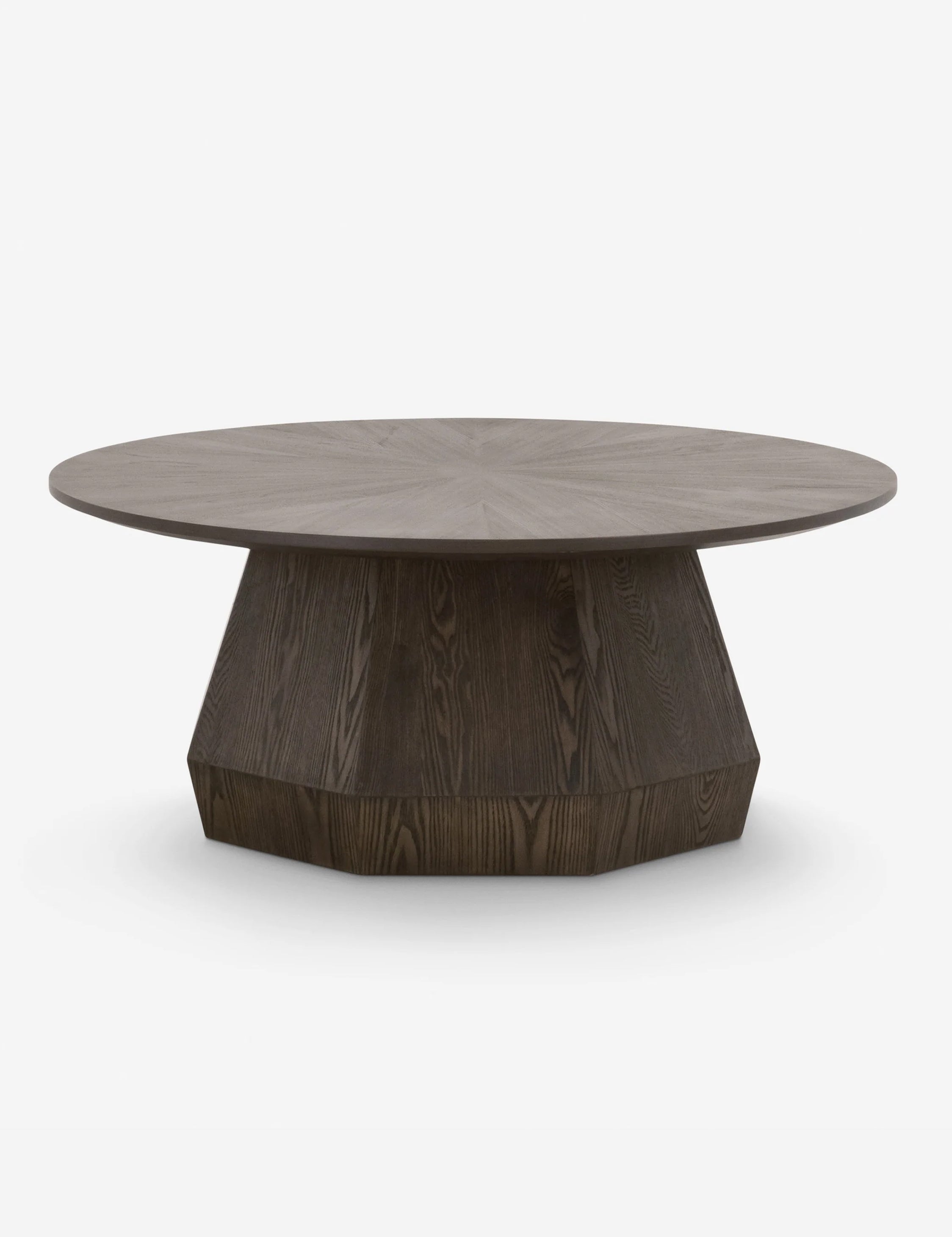 Lulu and Georgia Moroz Round Coffee Table – Brown
