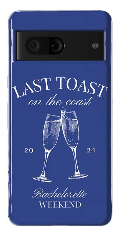 Casetry Last Toast | Blue Coastal Bachelorette Case - view 77