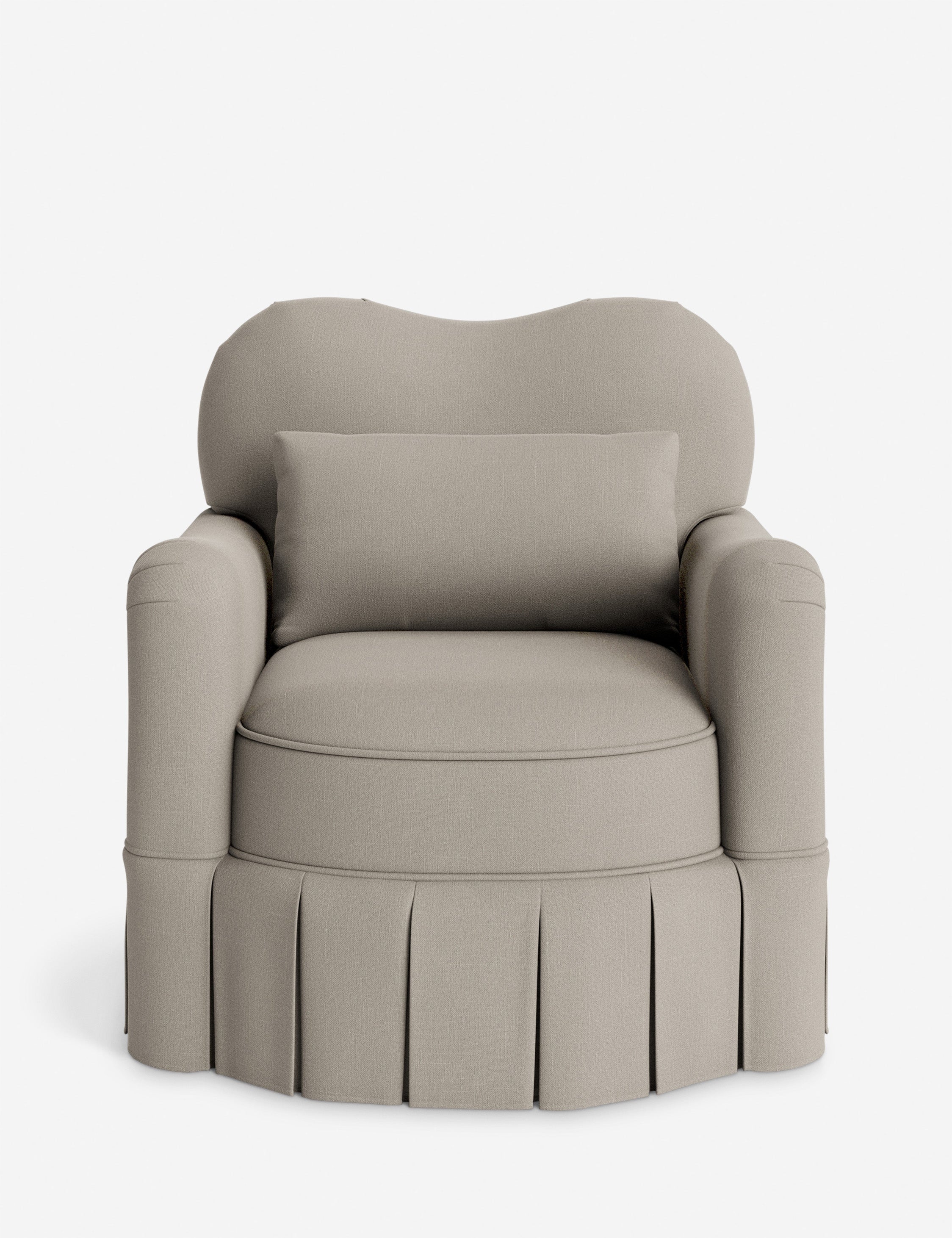 Lulu and Georgia Middleton Skirted Accent Chair by Ginny Macdonald - view 53