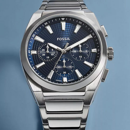 Fossil Everett Blue Dial Men 44mm FS6104 - view 4