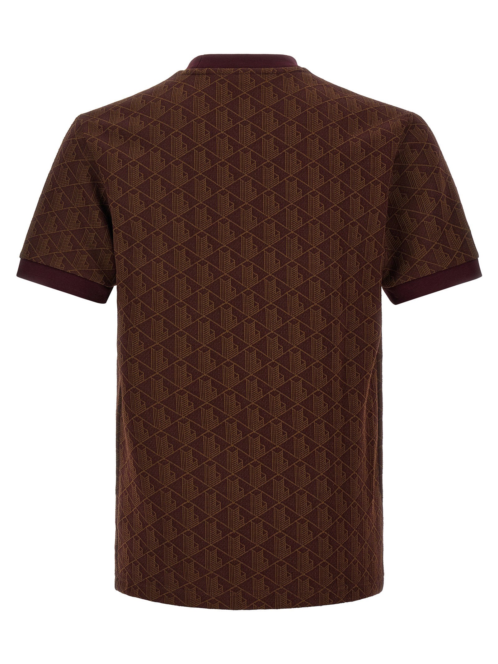 Lacoste Monogramma Jacquard T-shirt - view 2