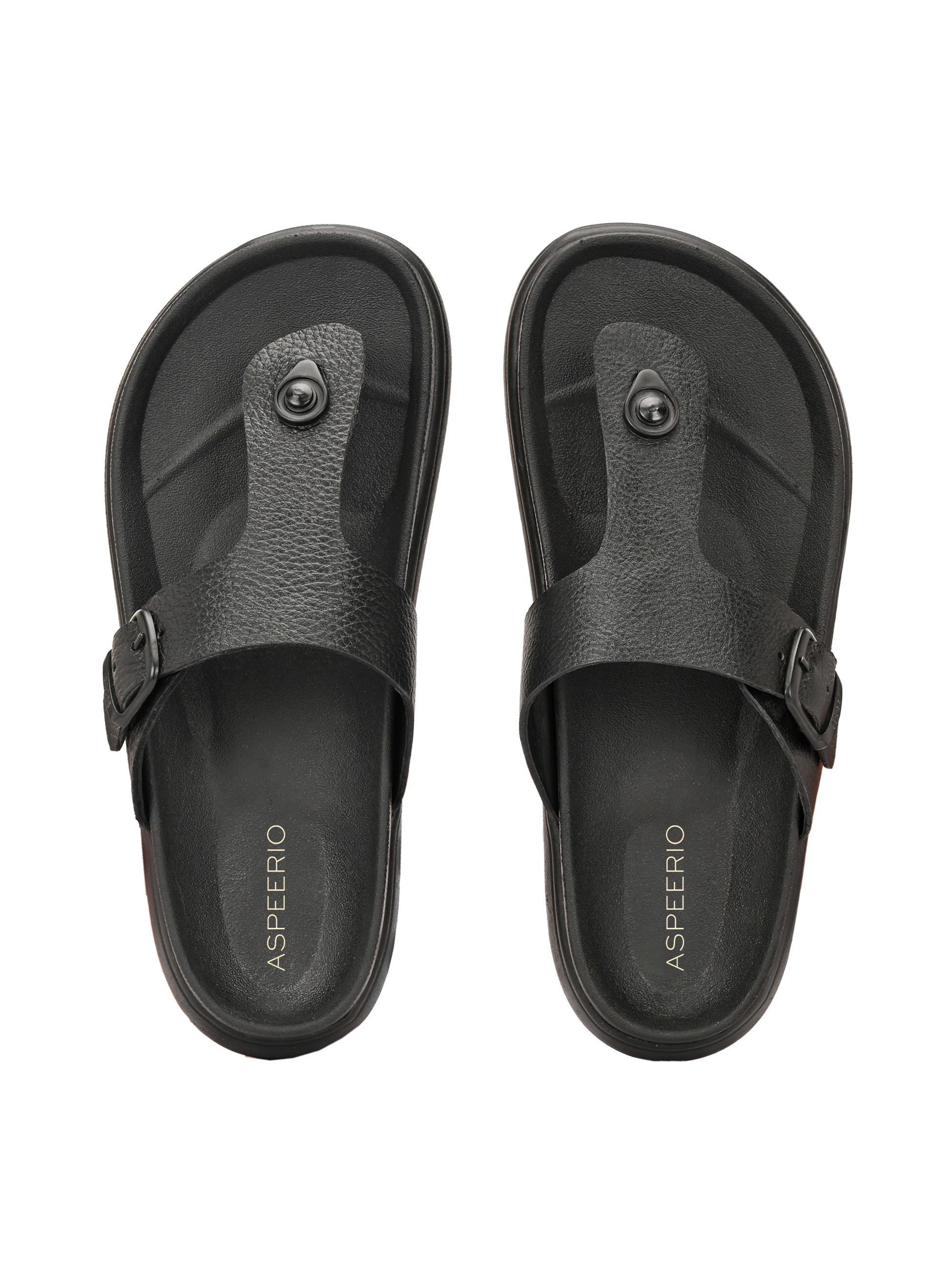 Egoss Shoes Comet Leather Slippers by Aspeerio - view 21