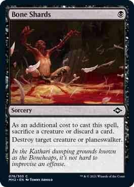 Bone shards 76 – Magic Bone Shards [76] [Modern Horizons 2] [Non-Foil]