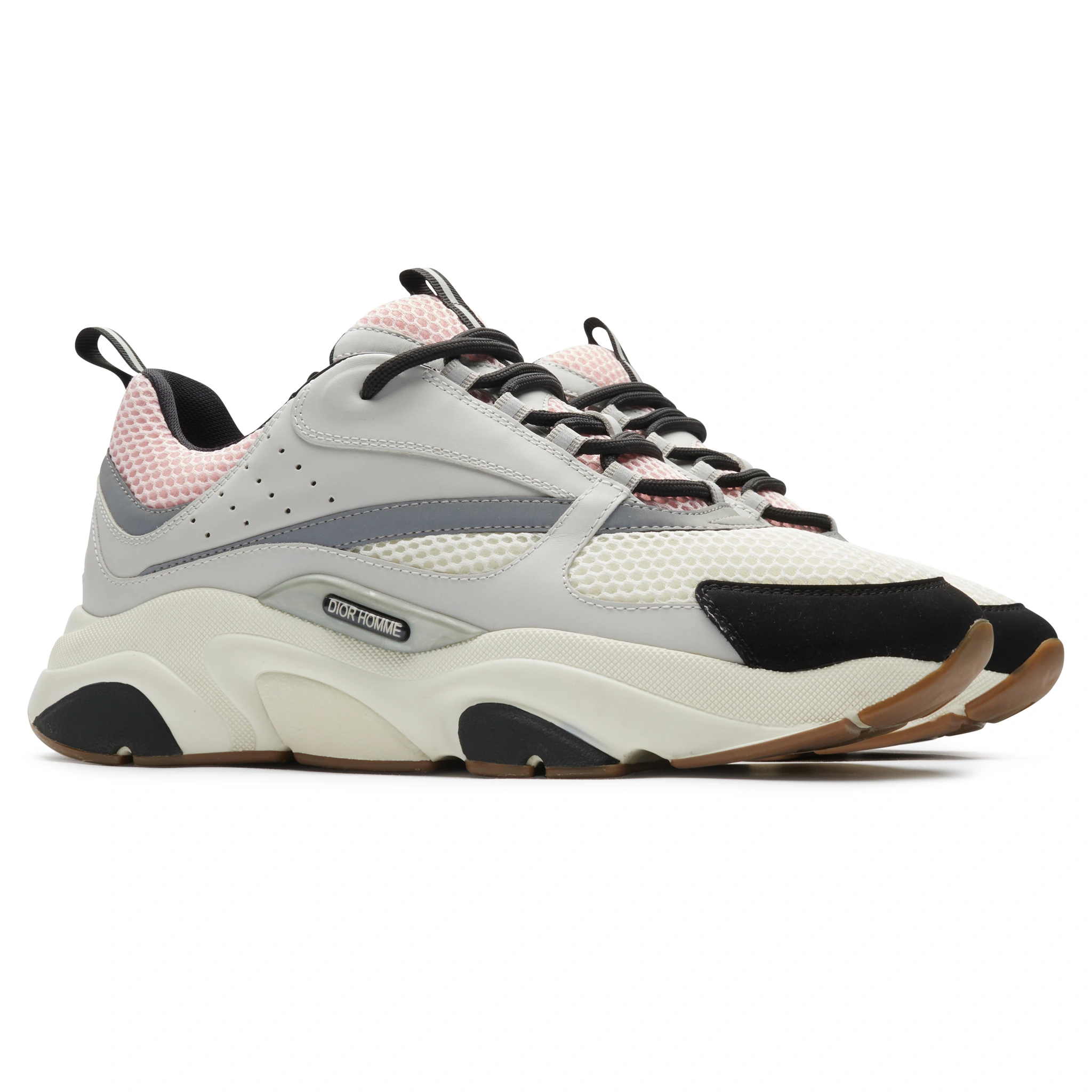 Preloved - Dior B22 Pale Pink Grey Trainer - view 2