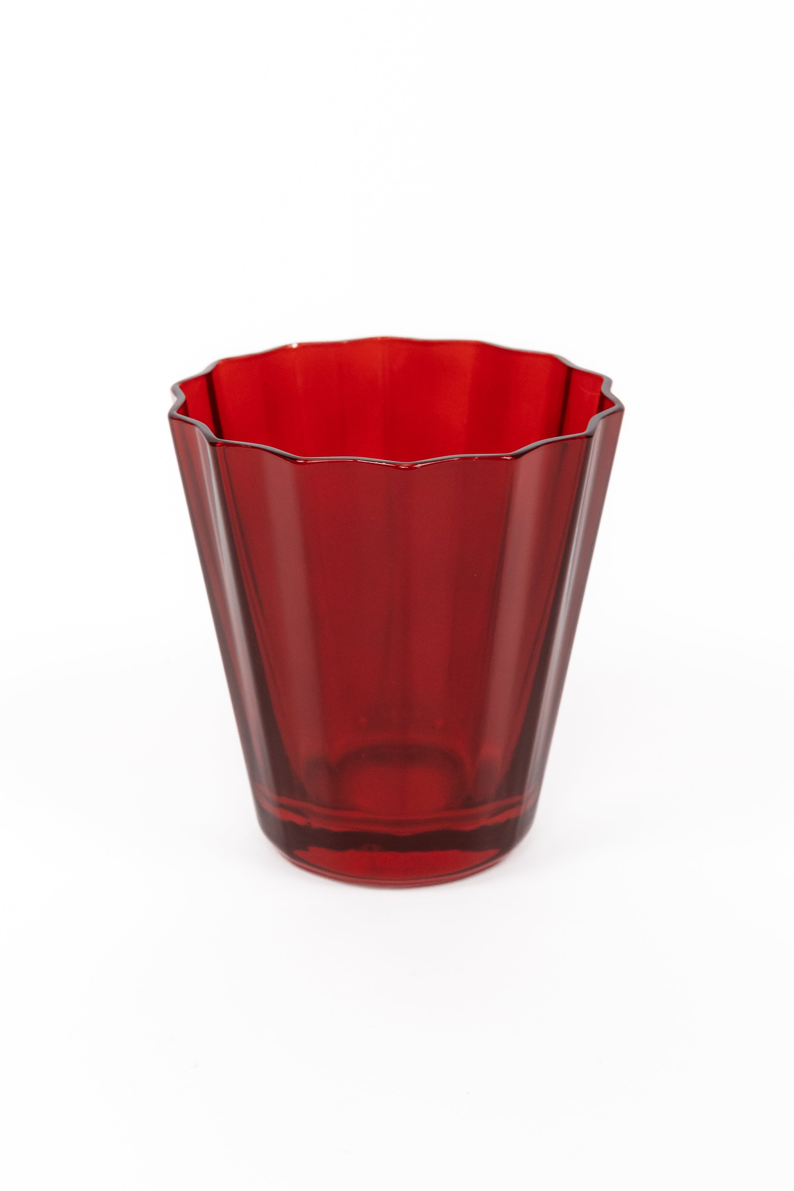 Estelle Colored Glass Estelle Colored Sunday Low Balls - Set of 6 {Red} - view 8