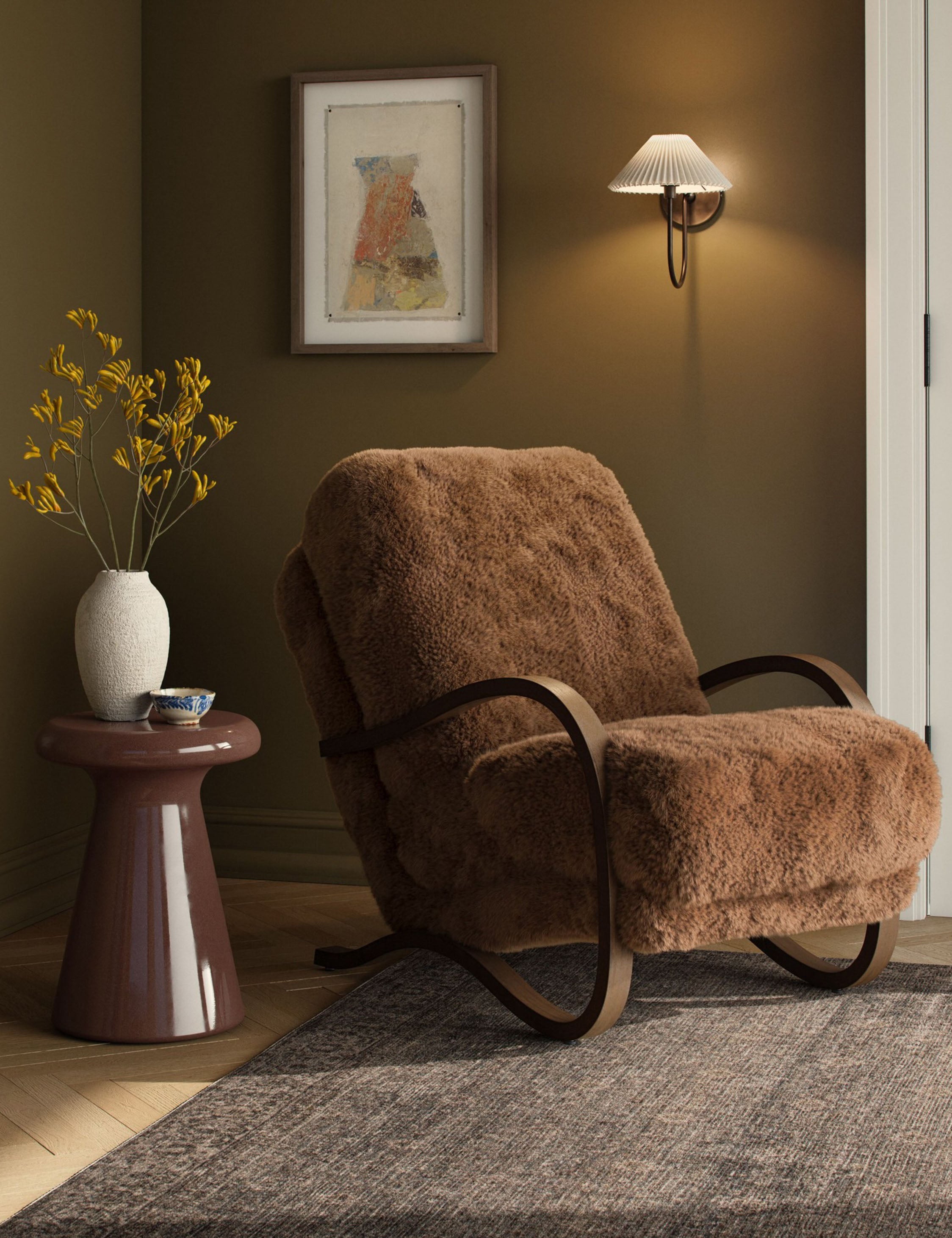 Lulu and Georgia Wilda Accent Chair - view 3