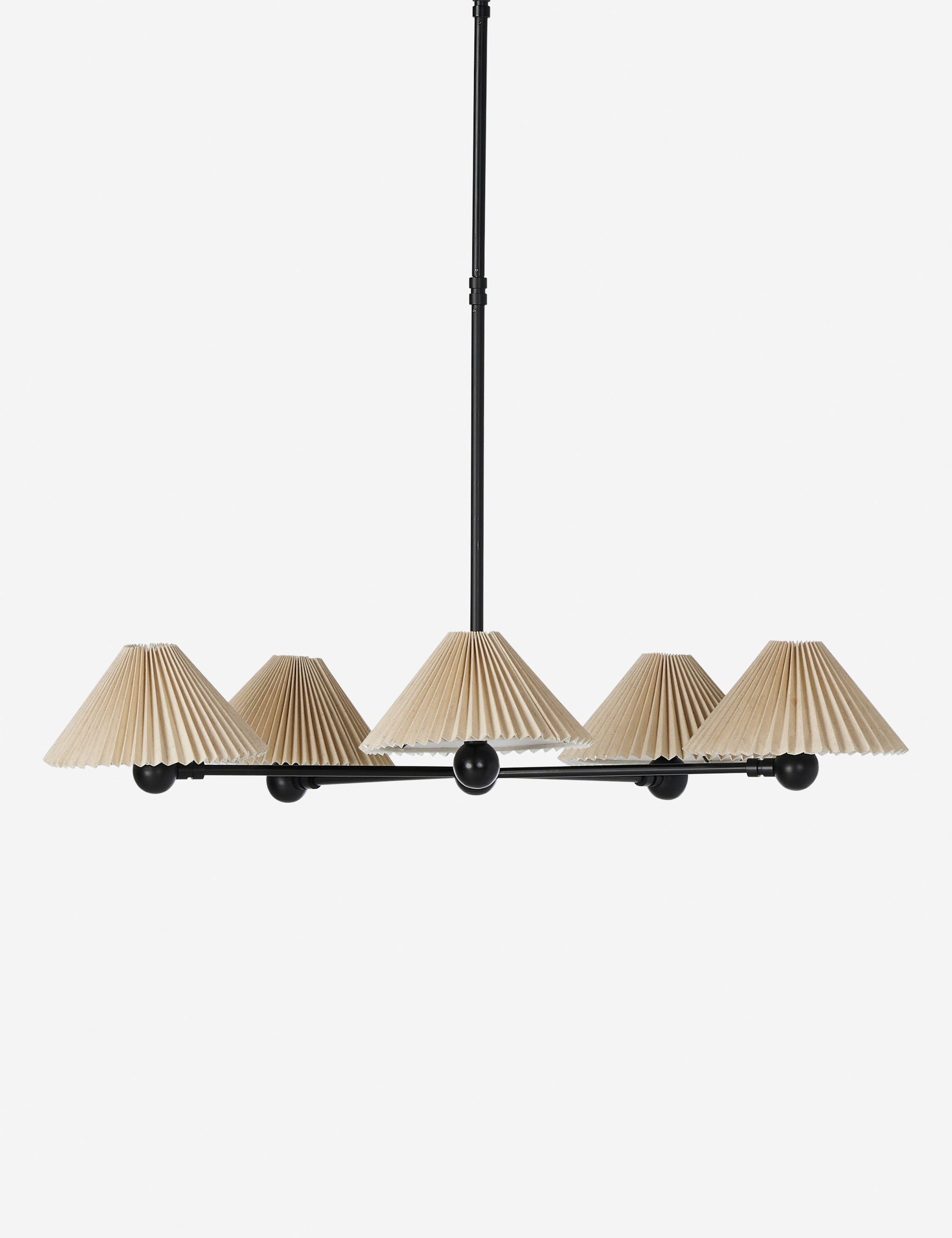 Lulu and Georgia Newell Chandelier – Black
