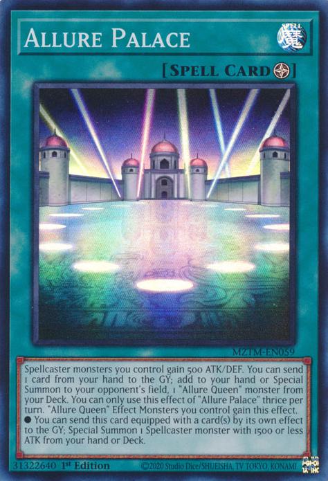 Yu-Gi-Oh! Allure Palace - MZTM-EN059 - Super Rare - 1st Edition