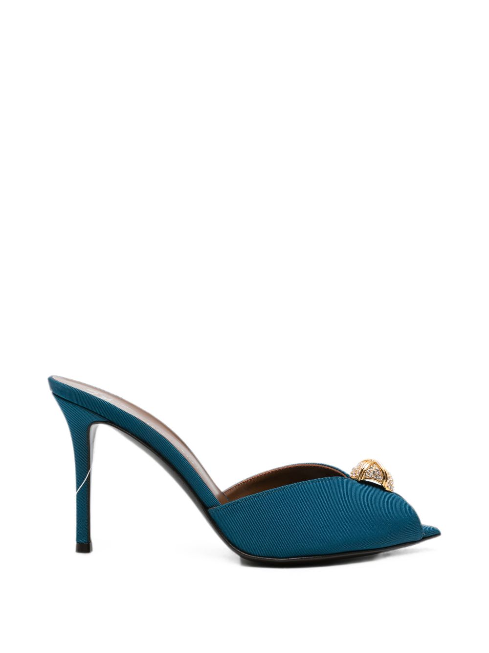 Giuseppe Zanotti Sandals NAVY – Calf Leather 100%