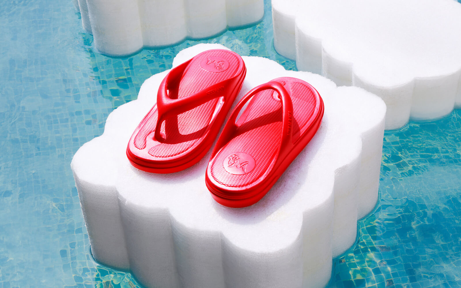 Neeman's Cushers Flips For Men : Red - view 9