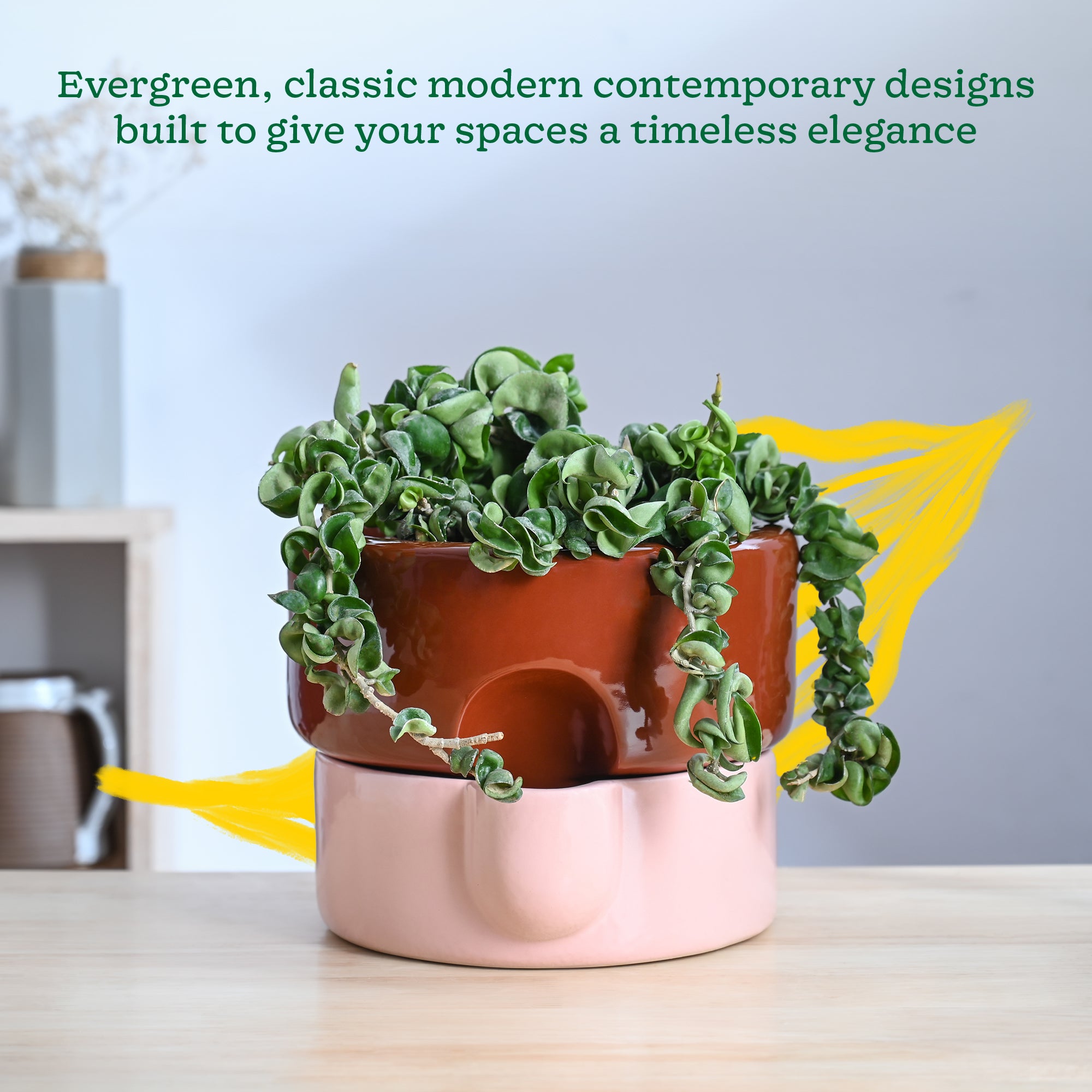 Ugaoo Flower Sunflower Ceramic Planter - view 2