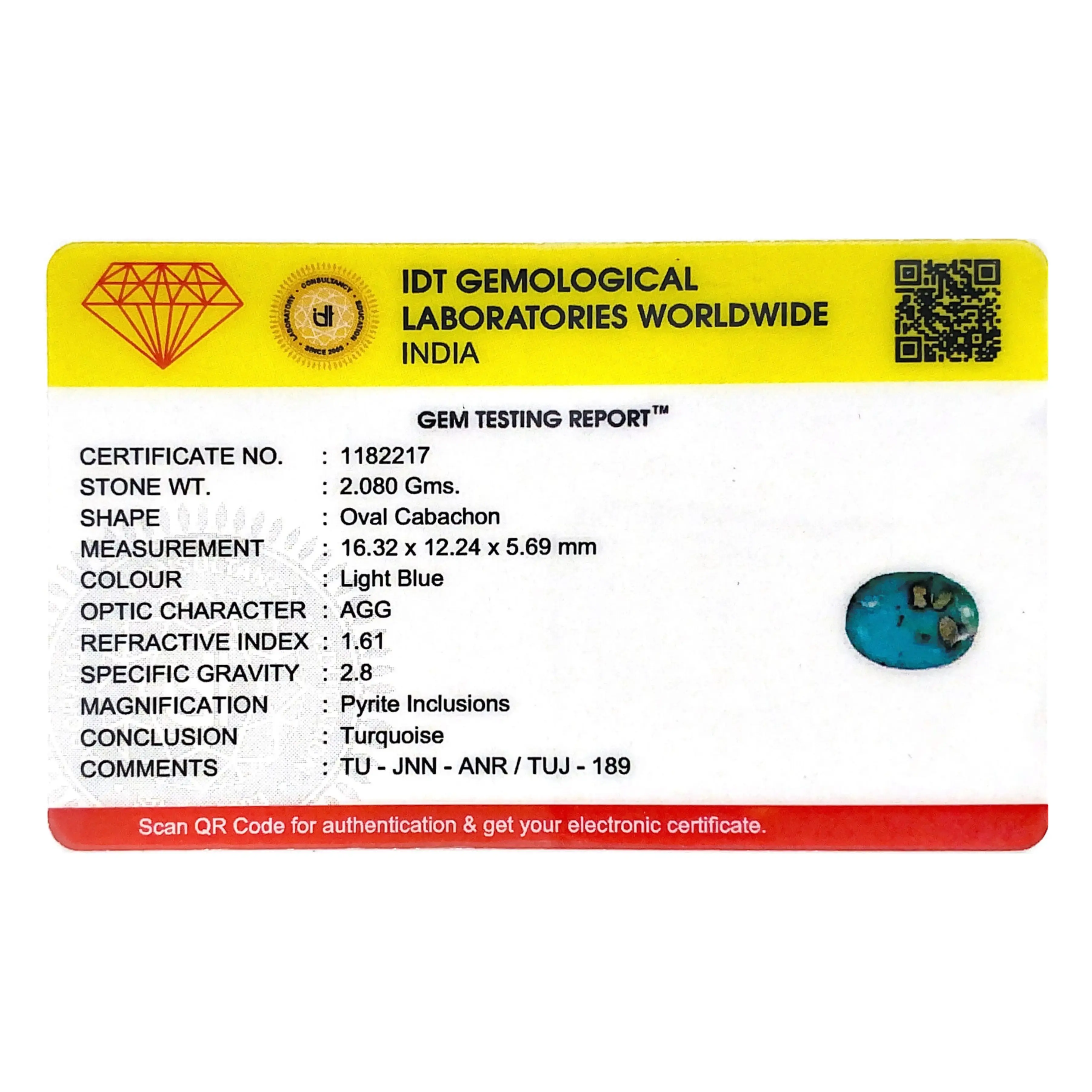 Pramogh Irani Firoza - 10.4 Carat - view 4