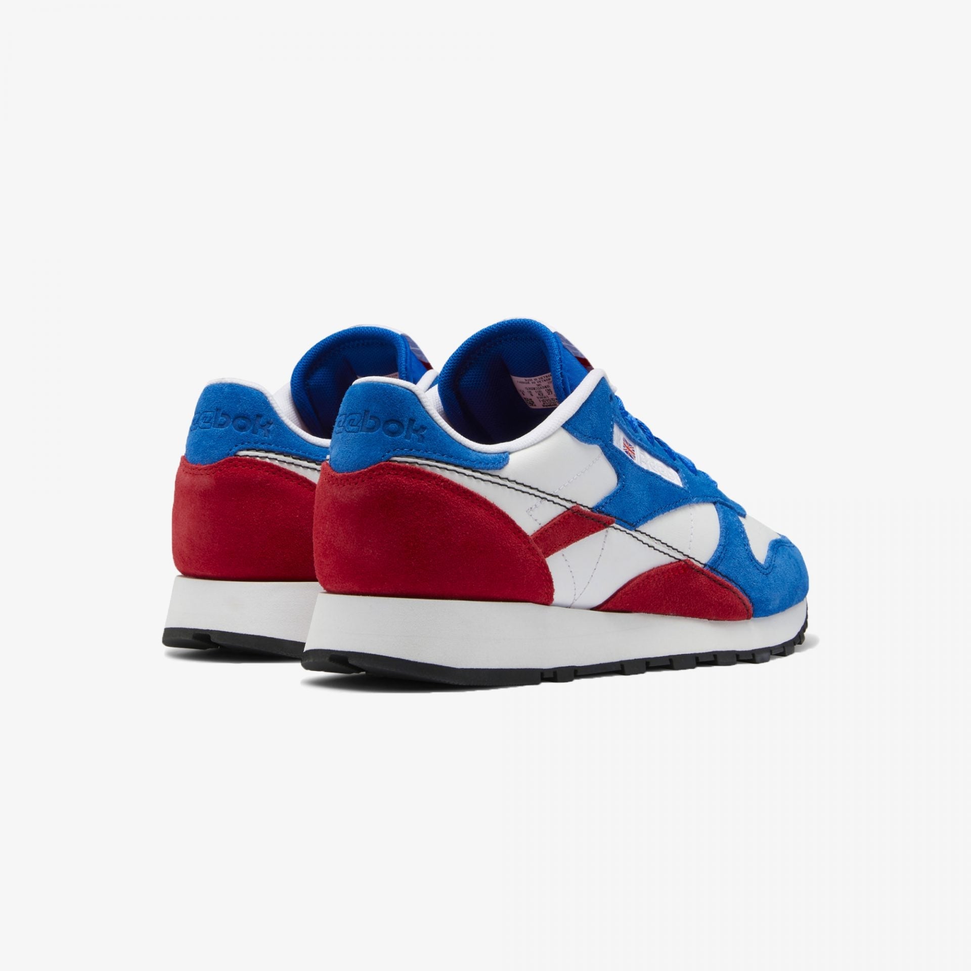 Reebok | CLASSIC LEATHER MAKE IT YOURS { VECTOR RED/ FOOTWEAR WHITE - view 2